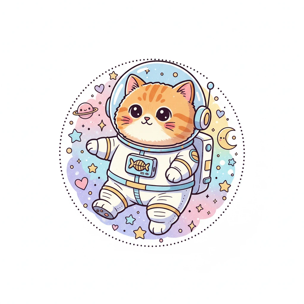Astronaut Cat