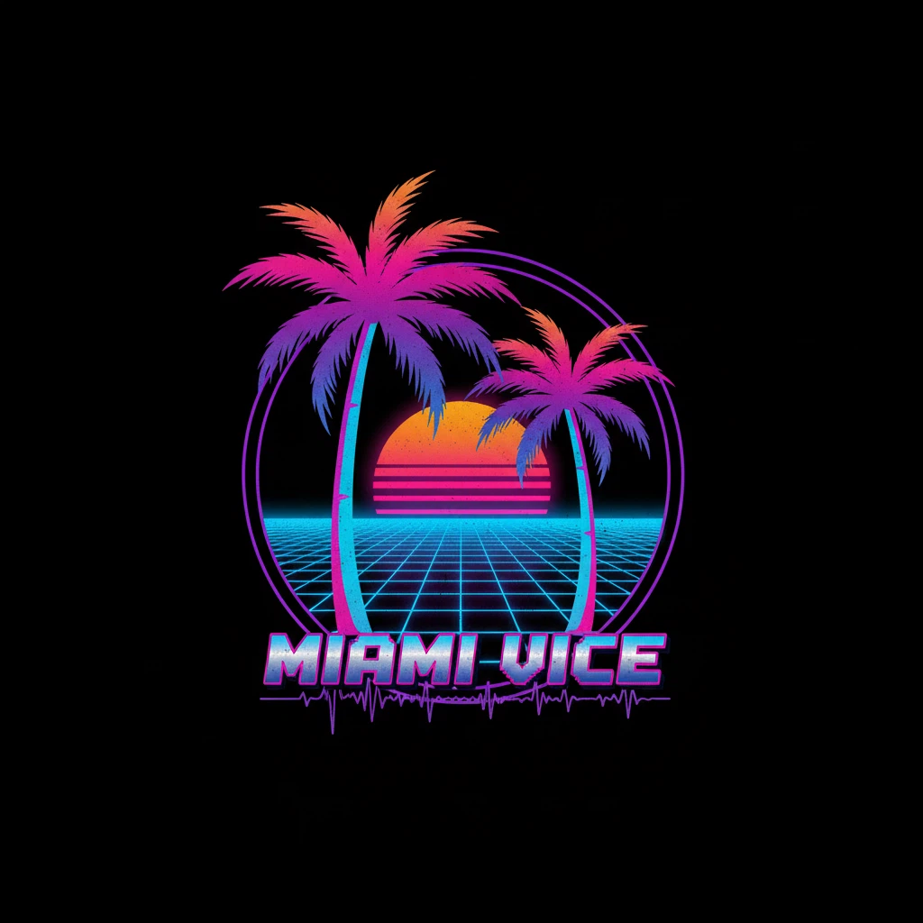 Vaporwave Sunset