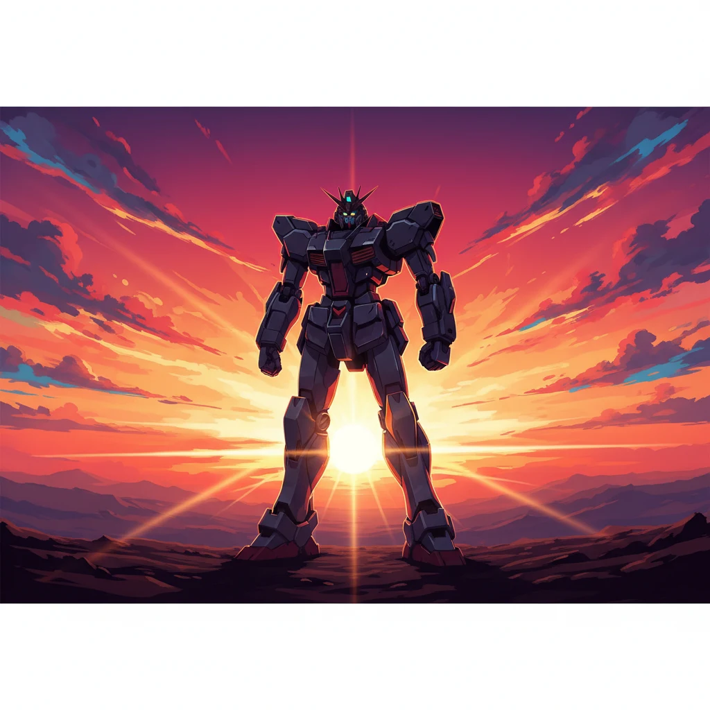 Mecha Sunset