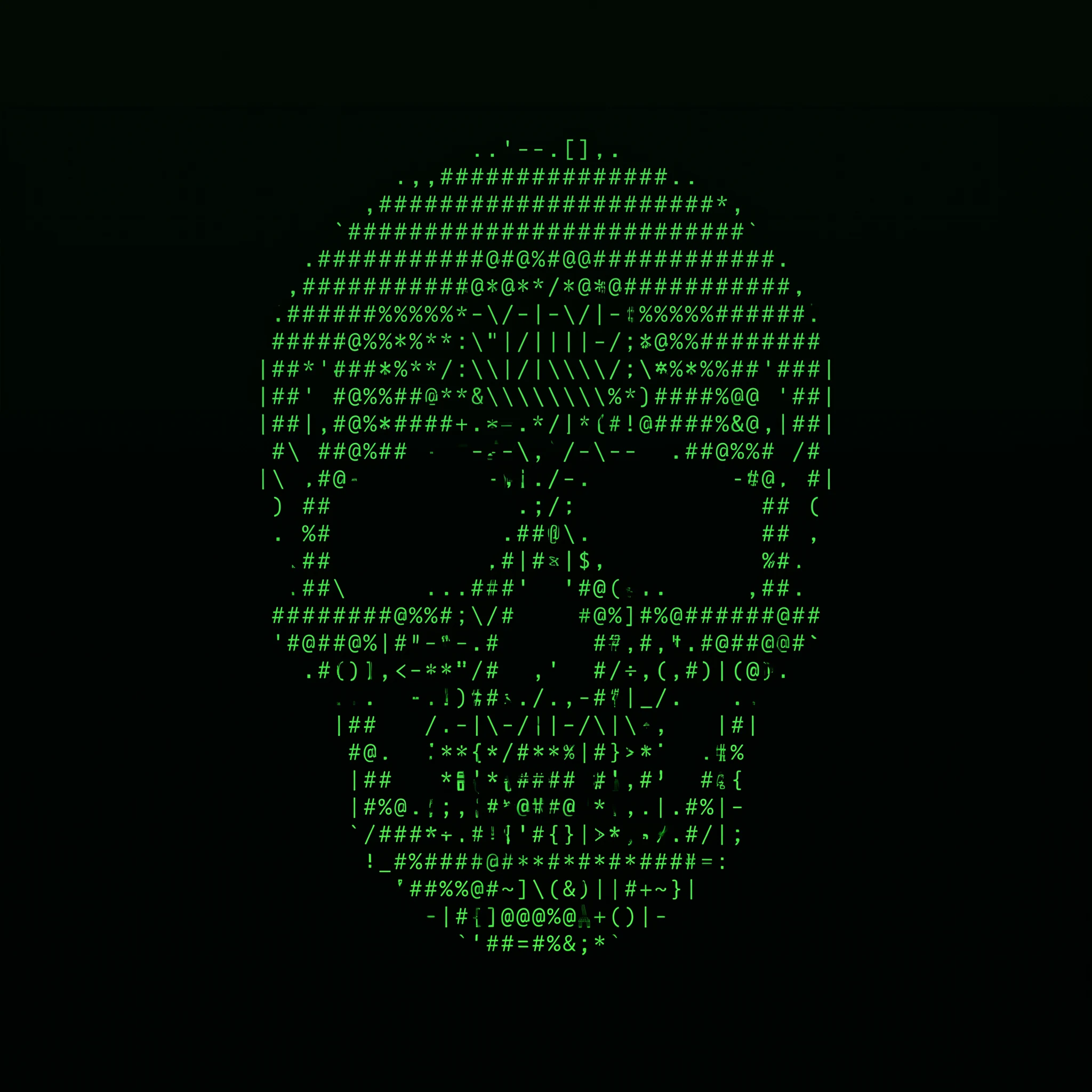 ASCII Skull