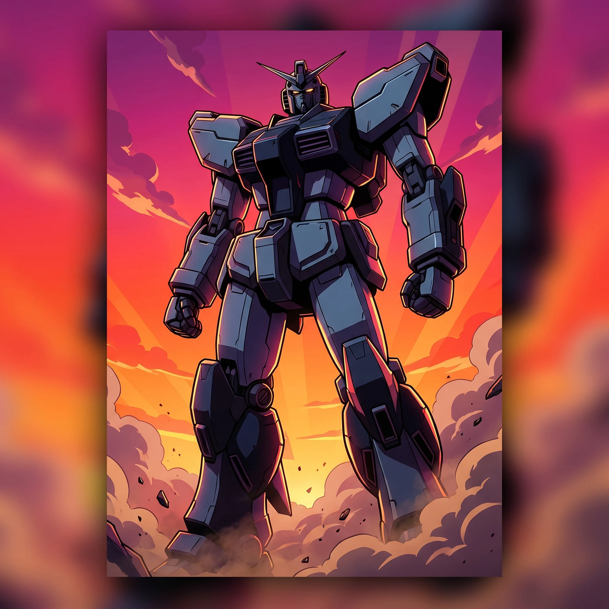 Mecha Sunset