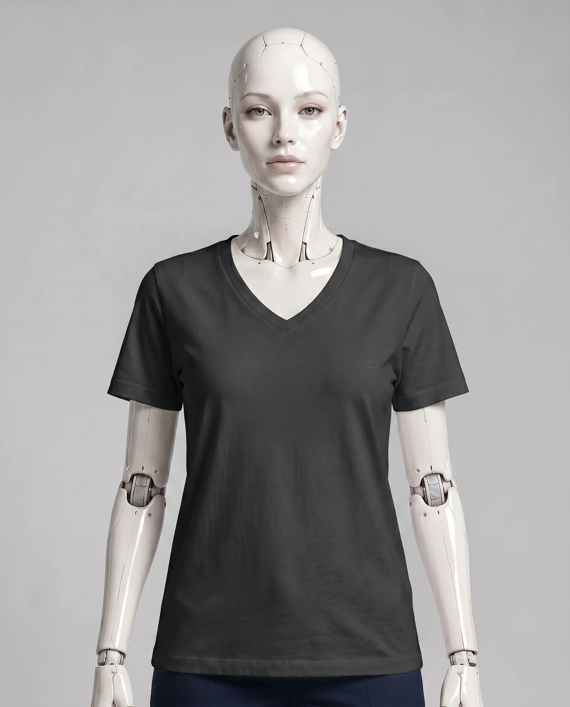 Custom V-Neck Tees