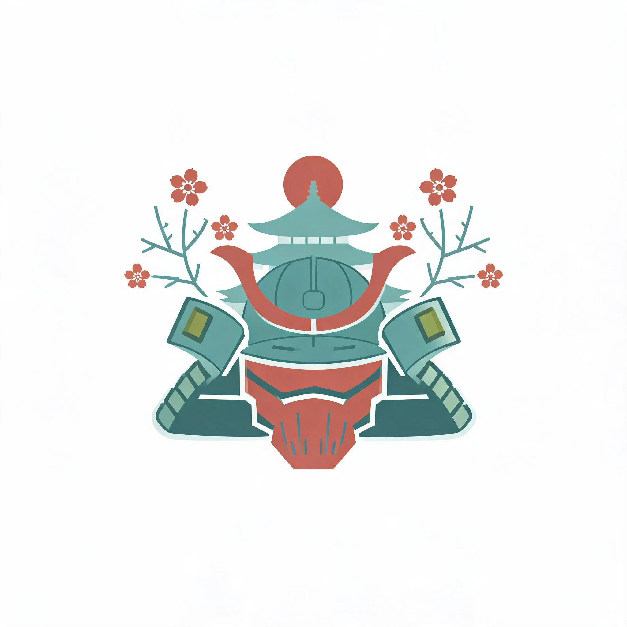 Cyber Samurai Helmet