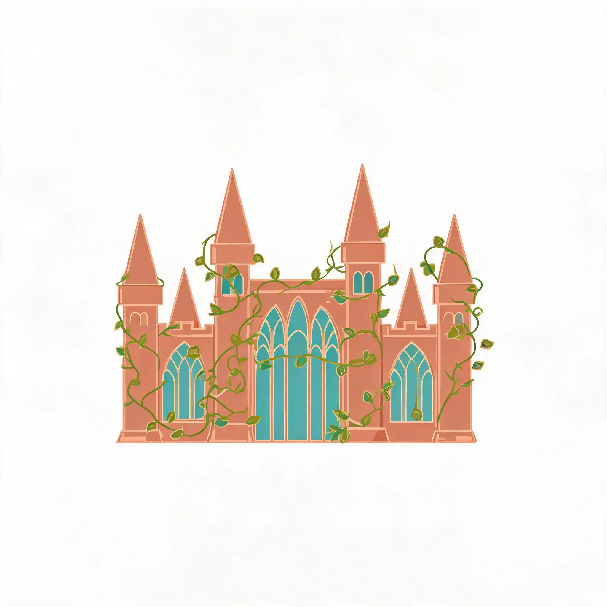 Solarpunk Castle