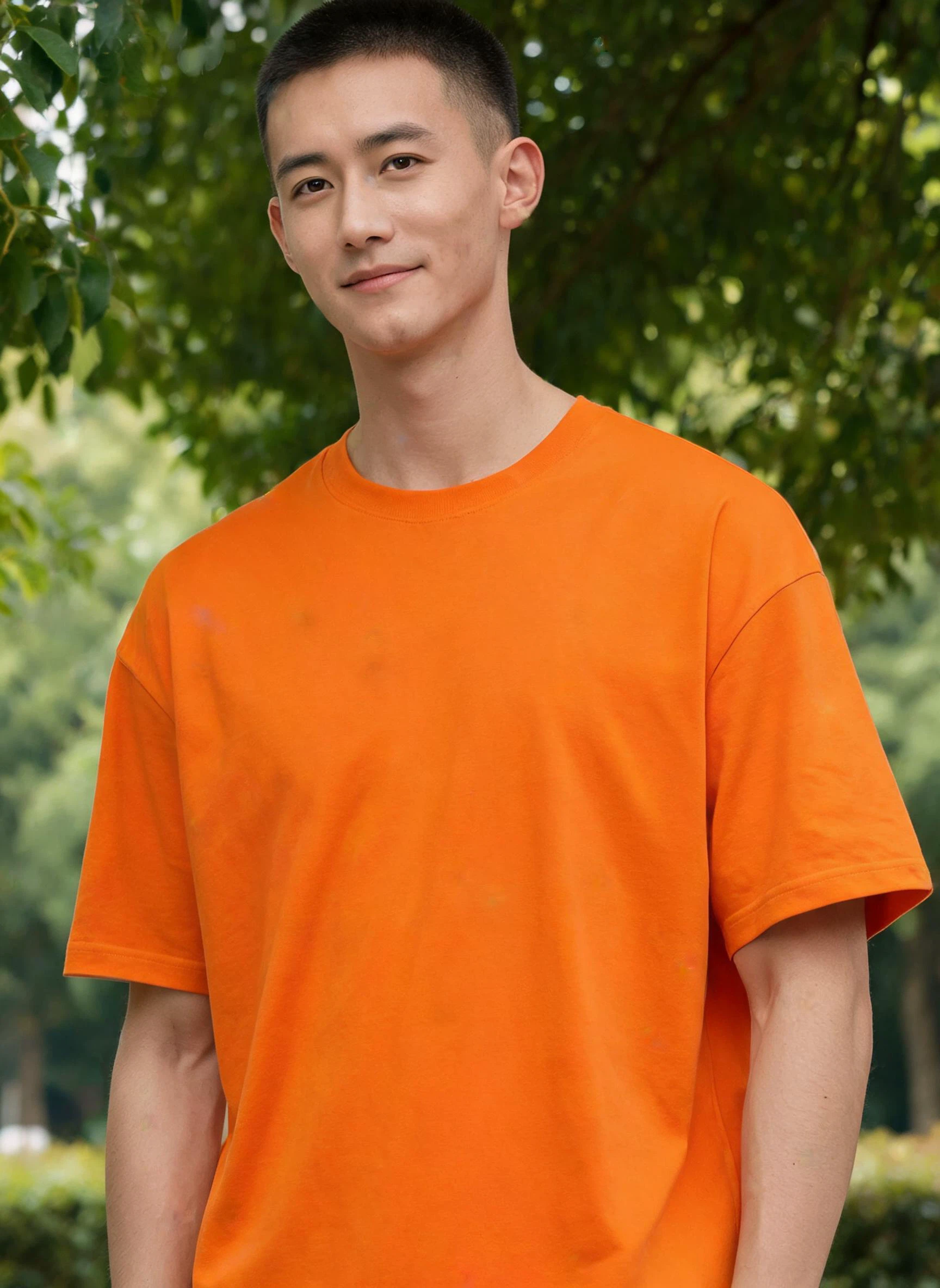 Sorona Slight-drop-shoulder Loose Crew-neck Tee