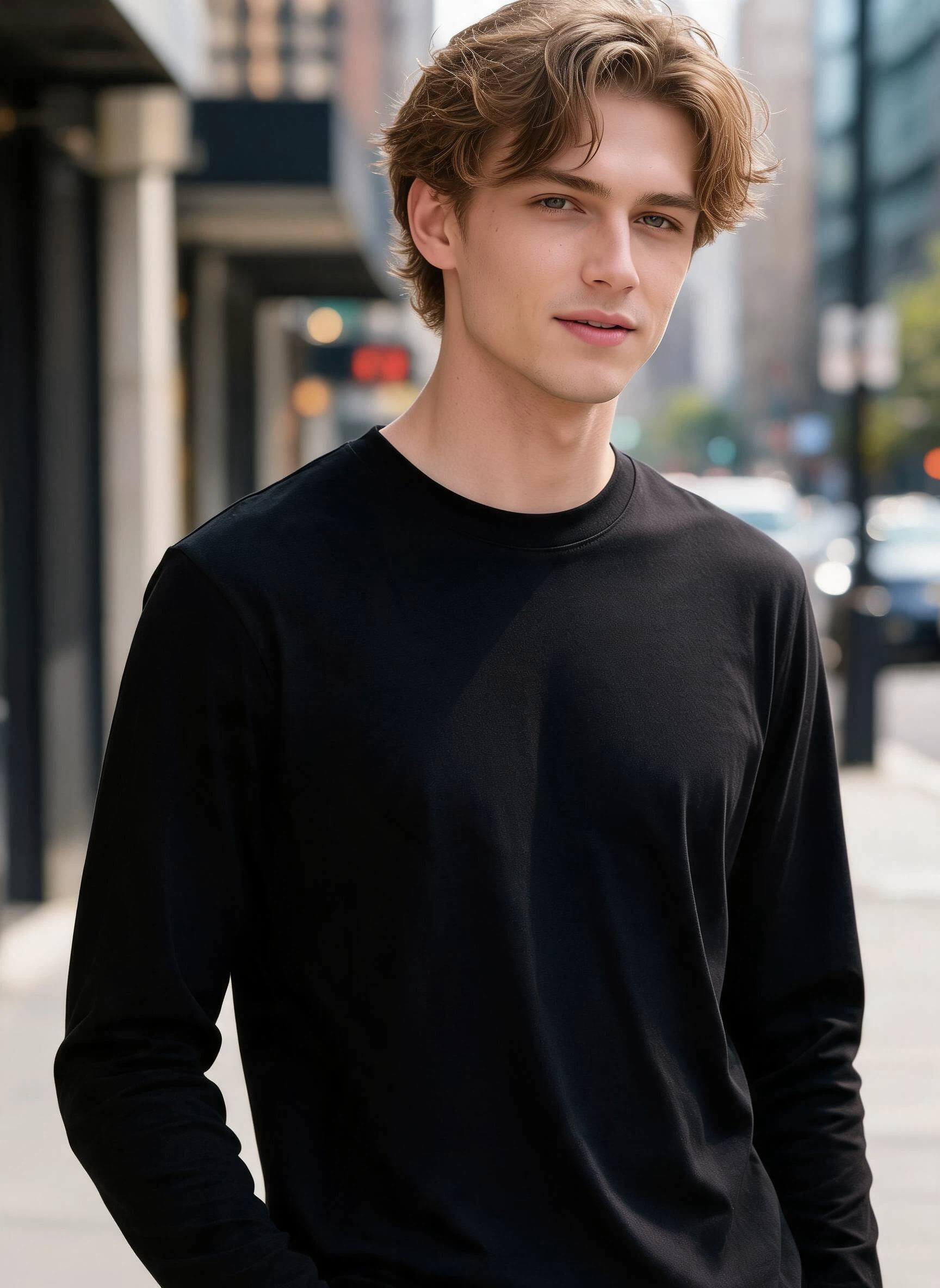 Sorona Crew-neck Long-sleeve Tee