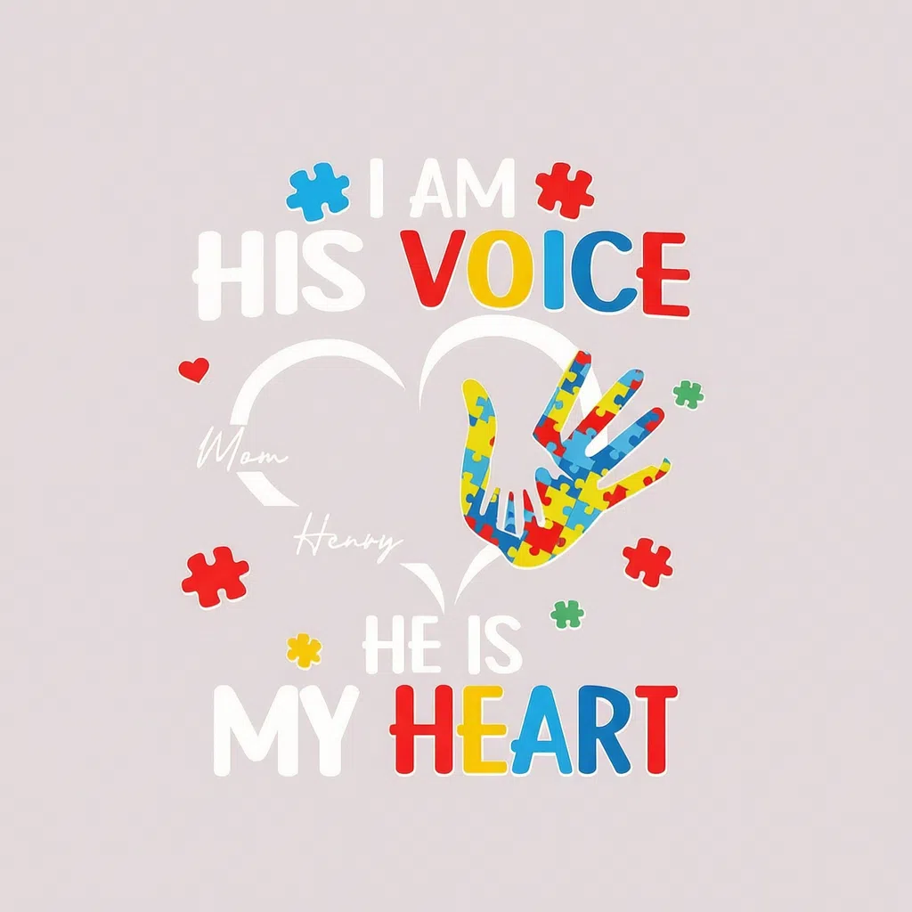 I AM HIS VOICE HE IS MY HEART