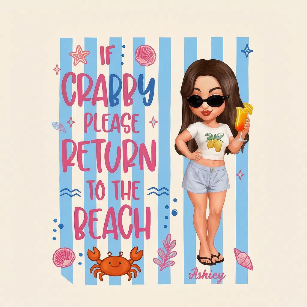 IF CRABBY PLEASE RETURN TO THE BEACH