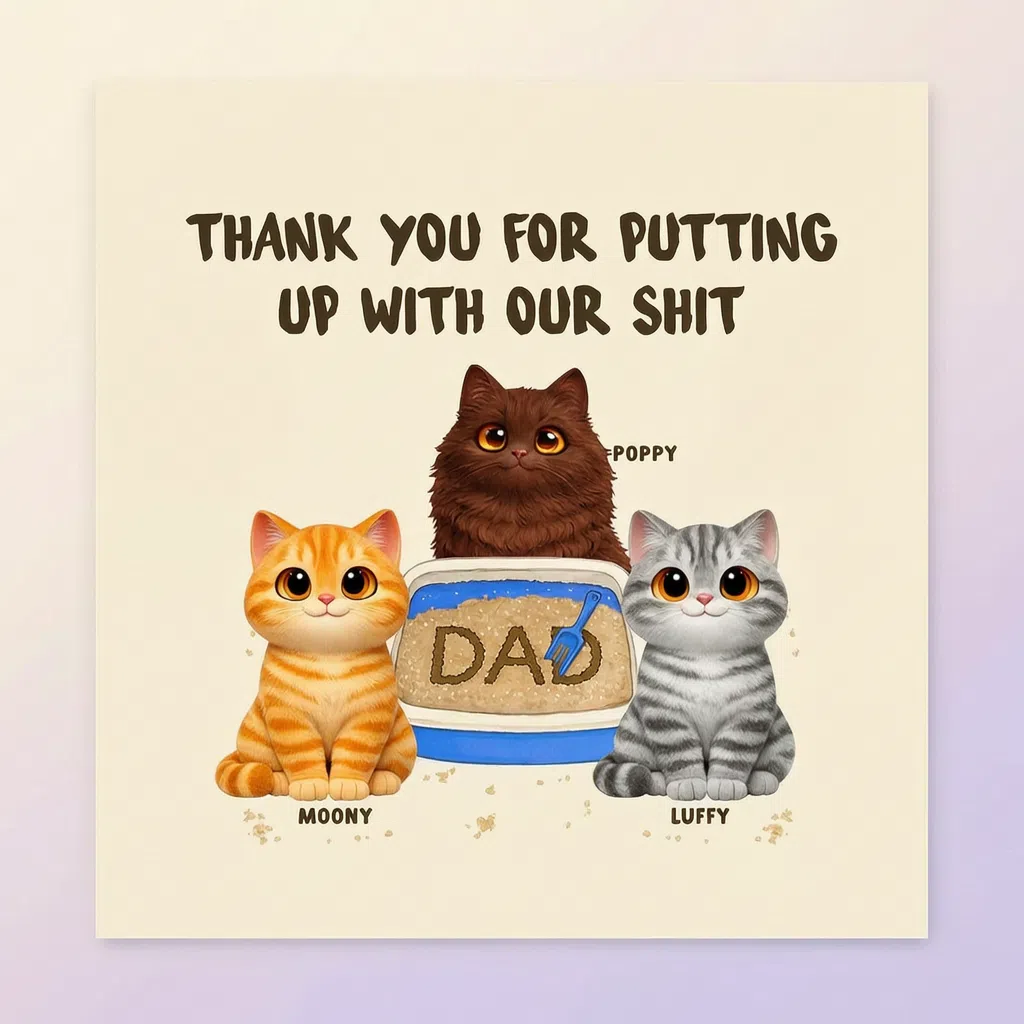 THANK YOU FOR PUTTING UP WITH OUR SHIT