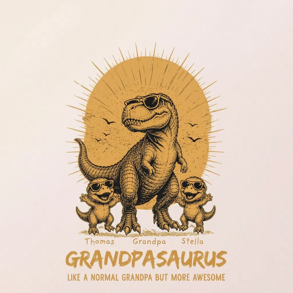 GRANDPASAURUS LIKE A NORMAL GRANDPA BUT MORE AWESOME