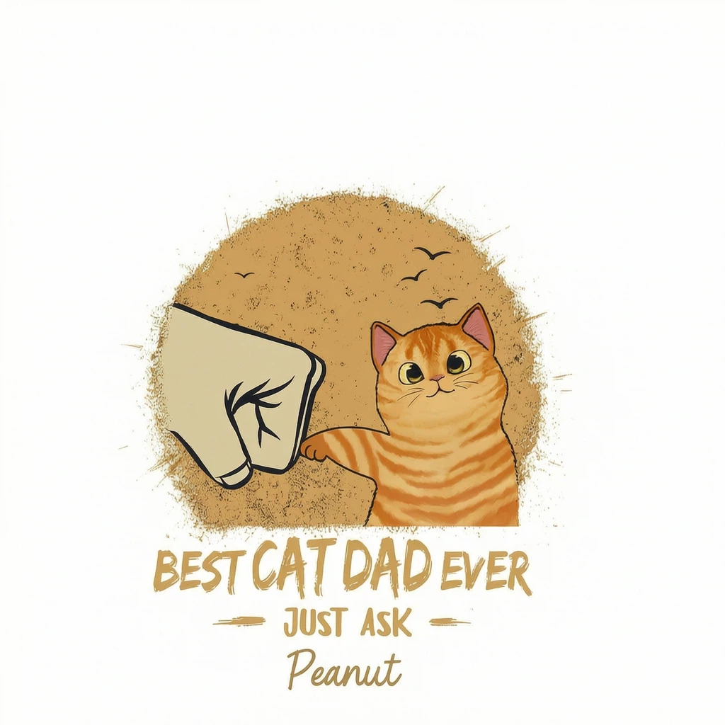 BEST CAT DAD EVER JUST ASK