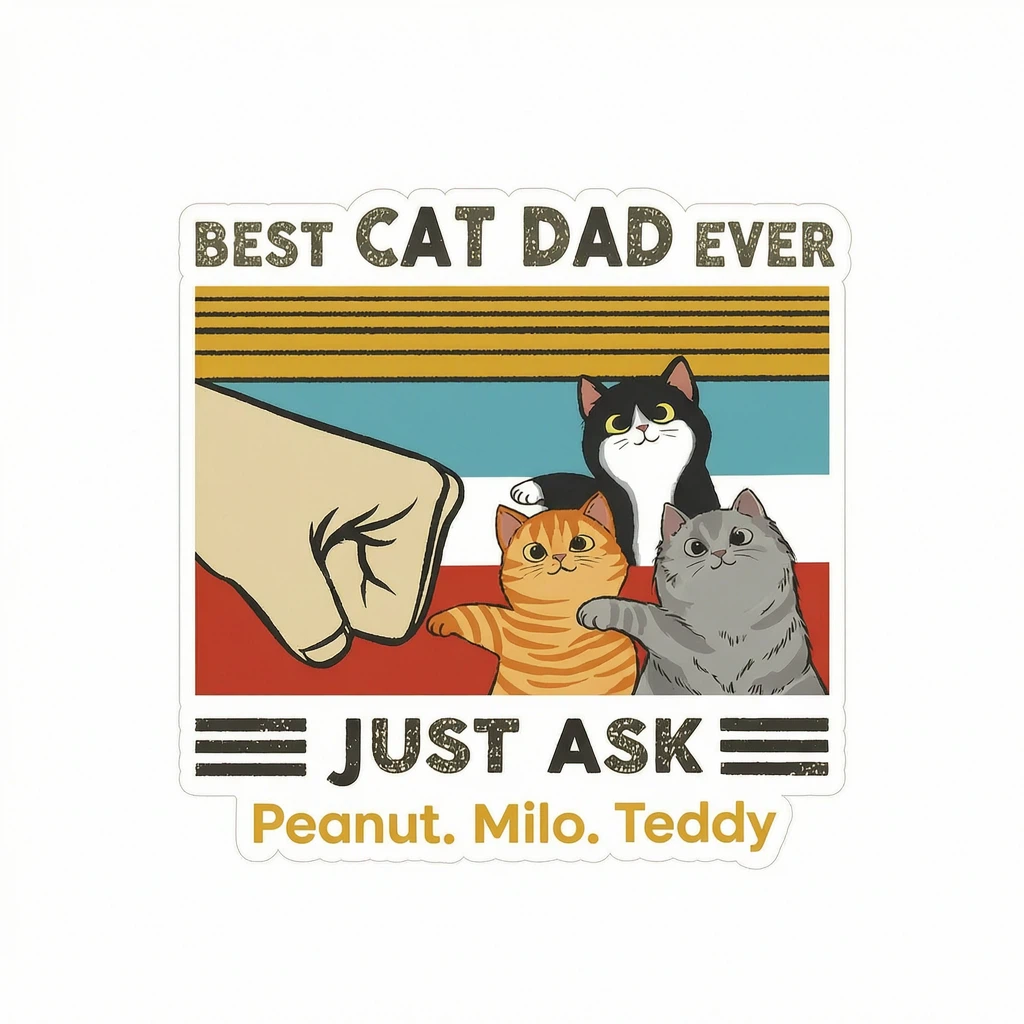BEST CAT DAD EVER