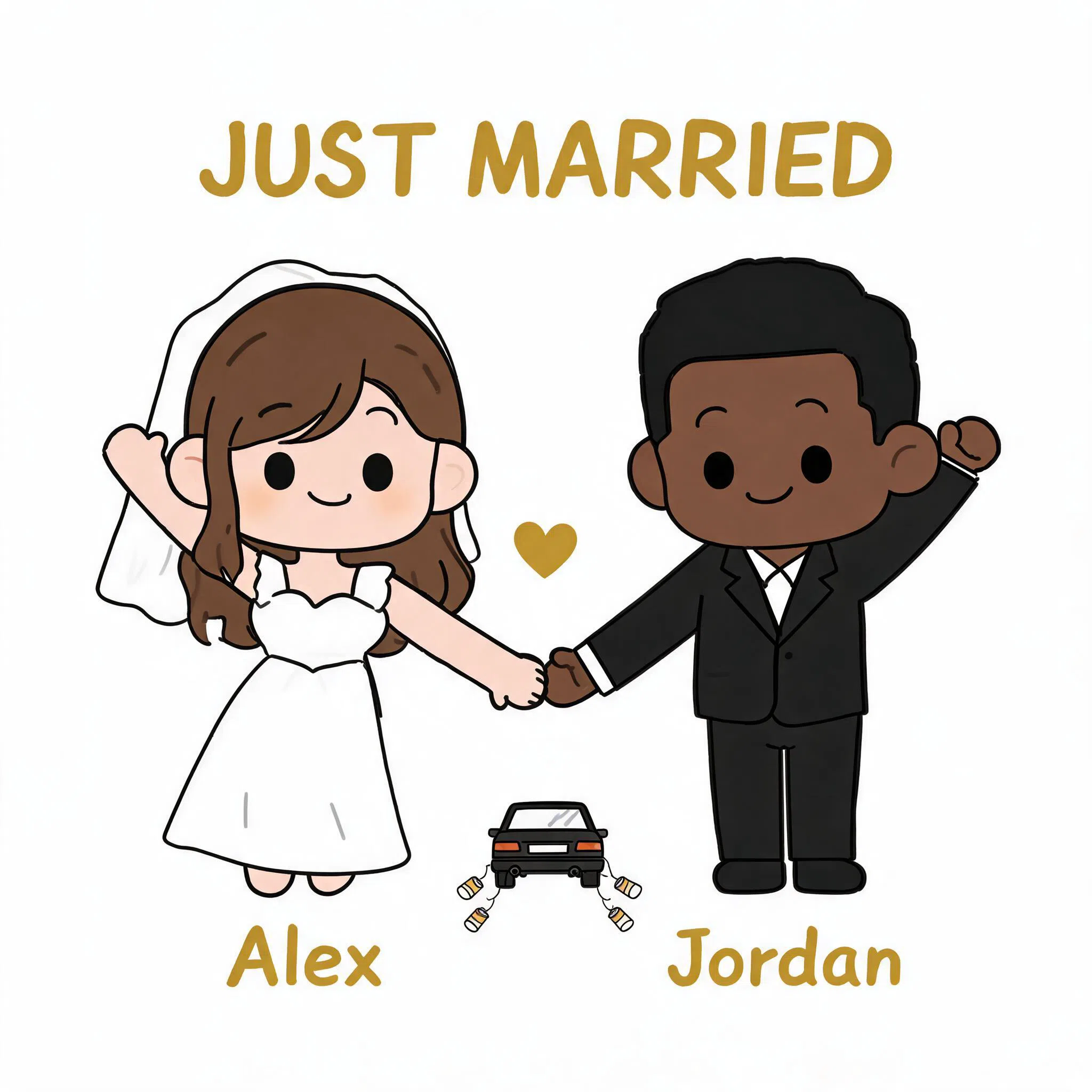 JUST MARRIED