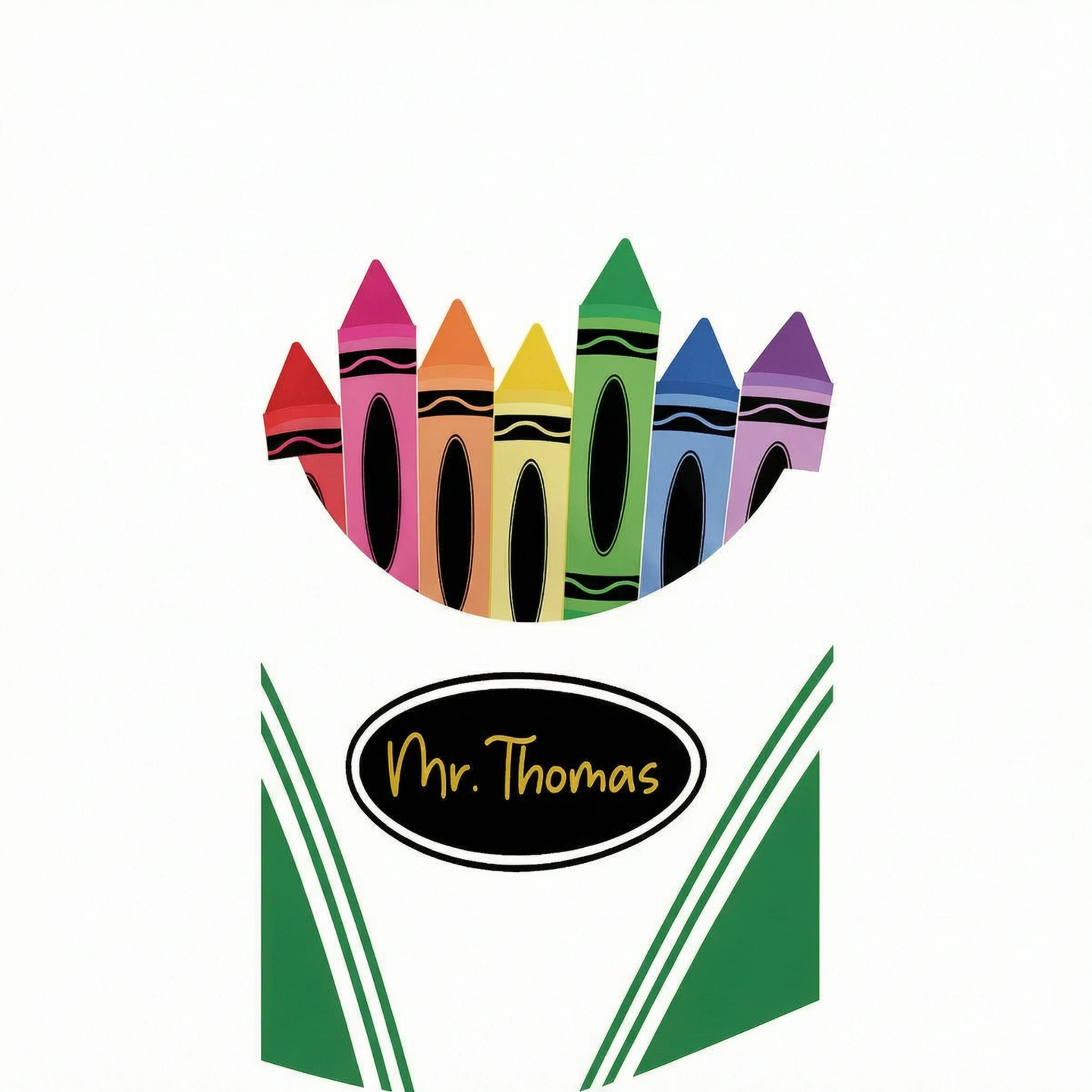 Crayon Box Theme Personalized Group Matching Shirt, Halloween Costume For Teachers