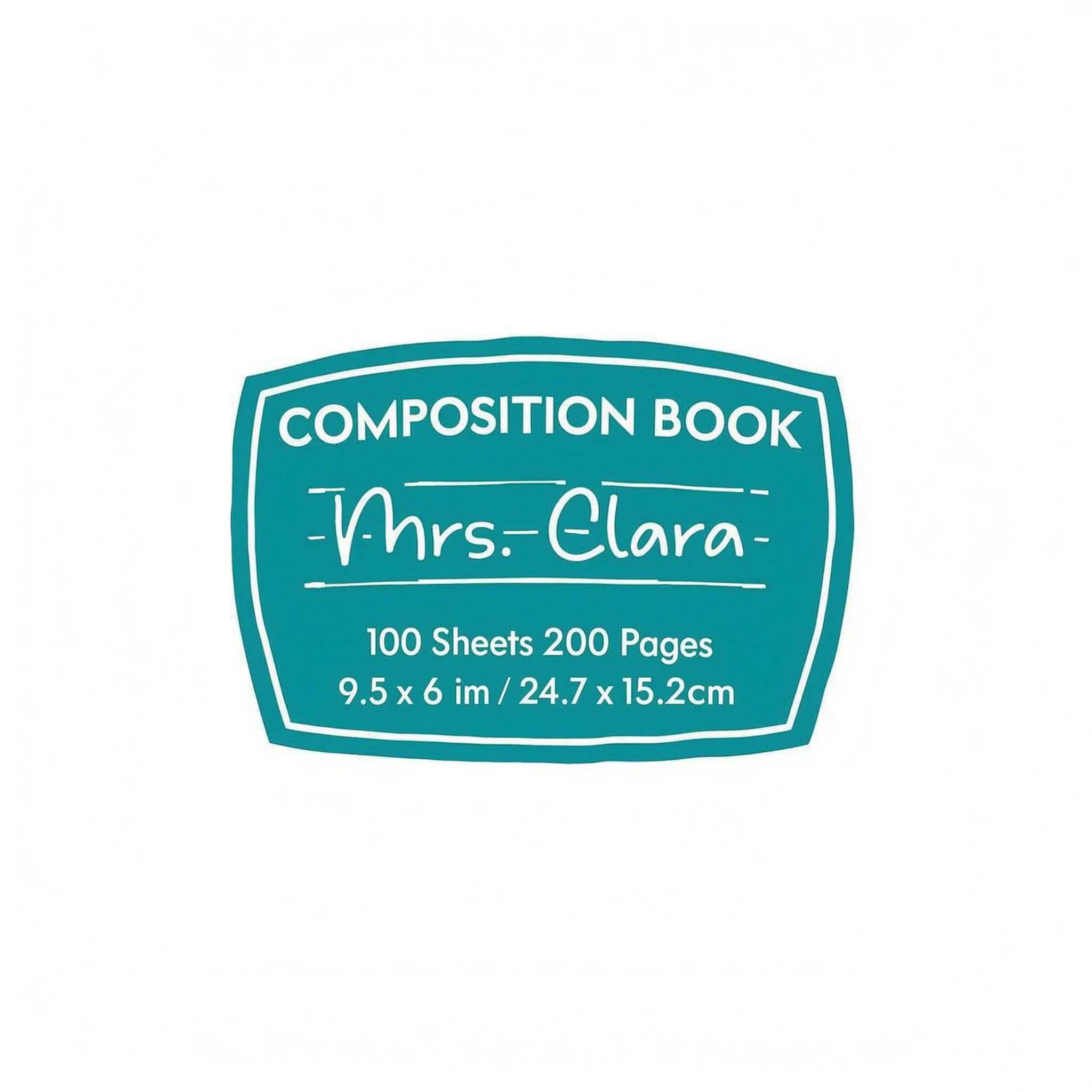 Notebook Theme Composition Book Personalized Group Matching Shirt, Halloween Costume For Teachers
