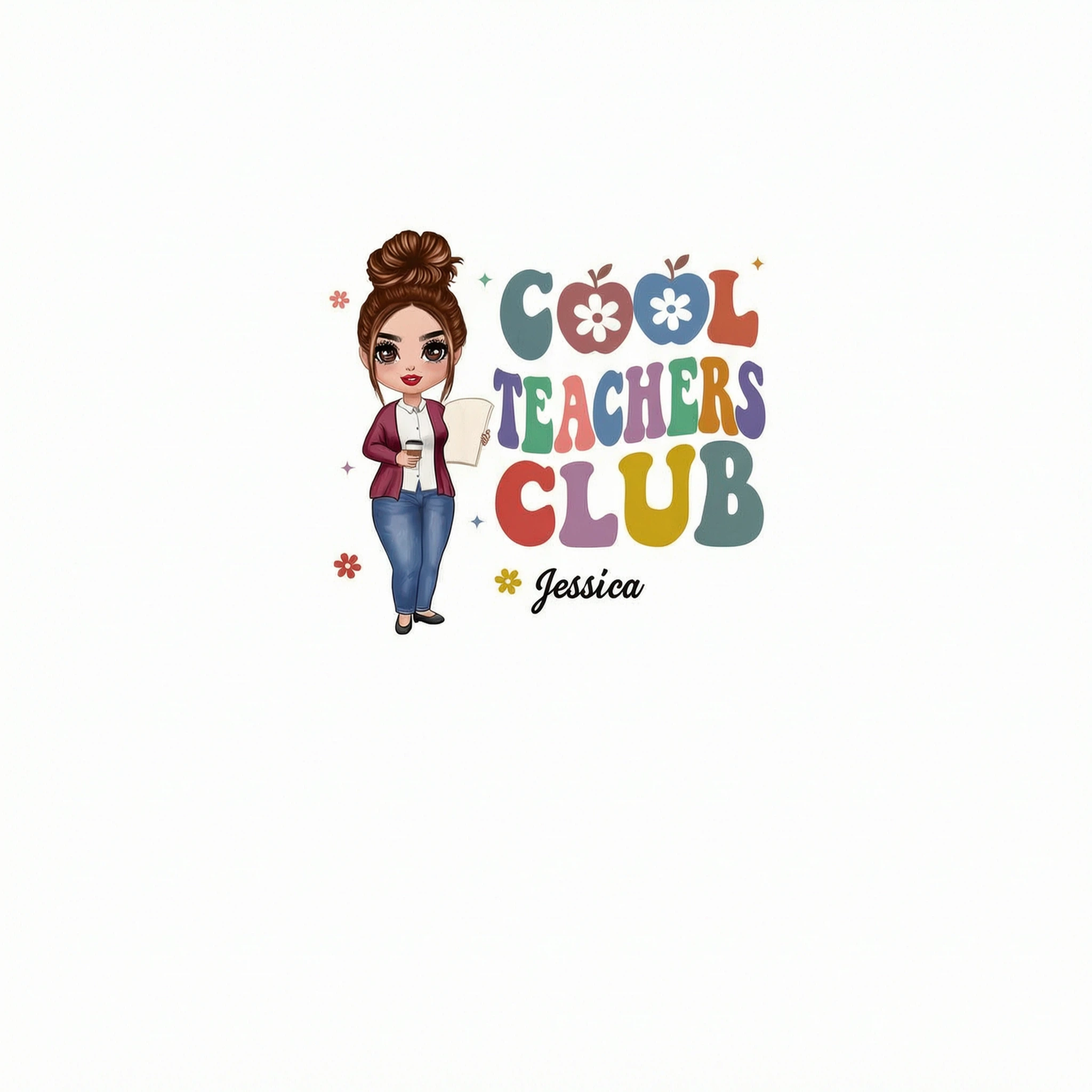 Cool Teachers Club Personalized Shirt