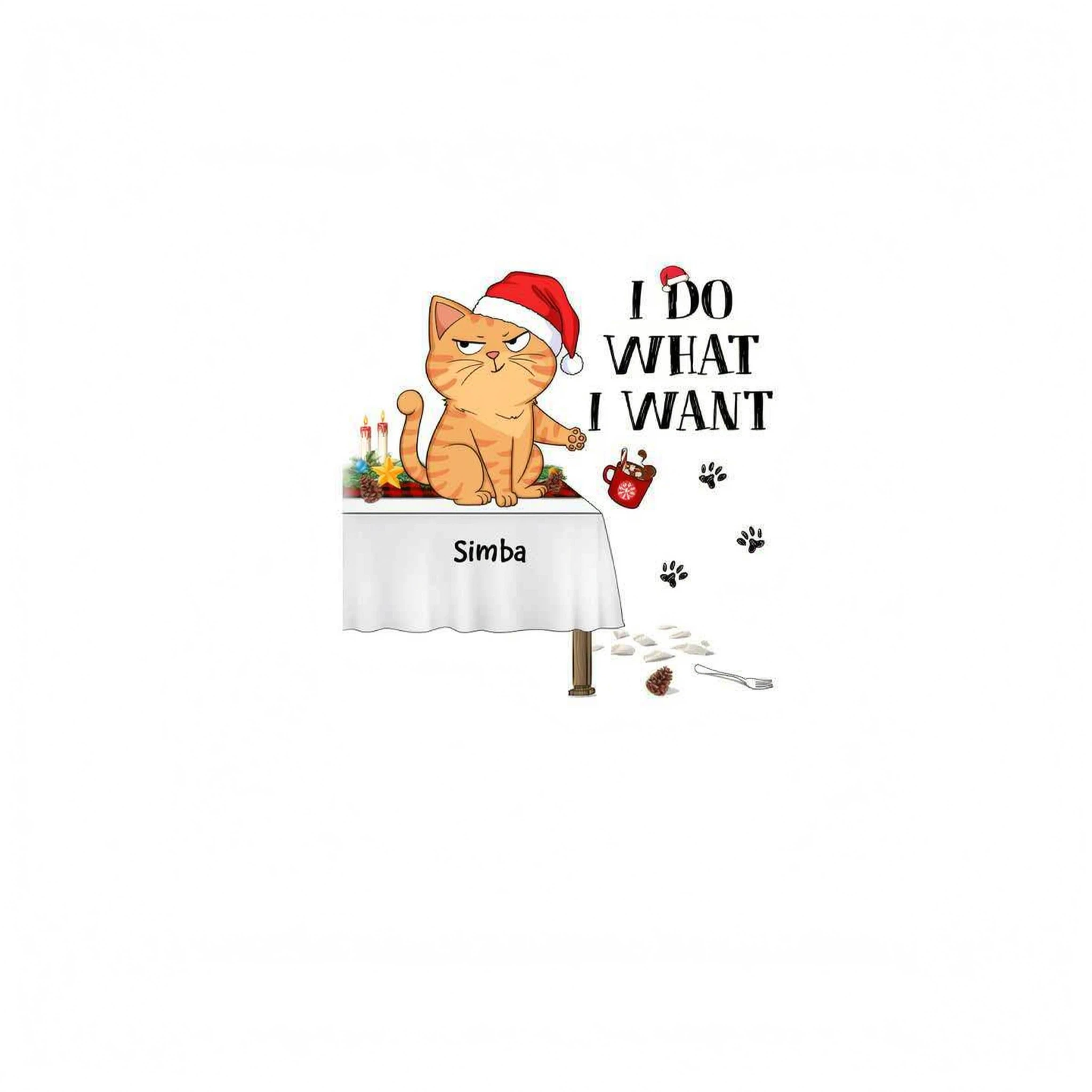 I Do What I Want Funny Cats Expression Personalized Shirt