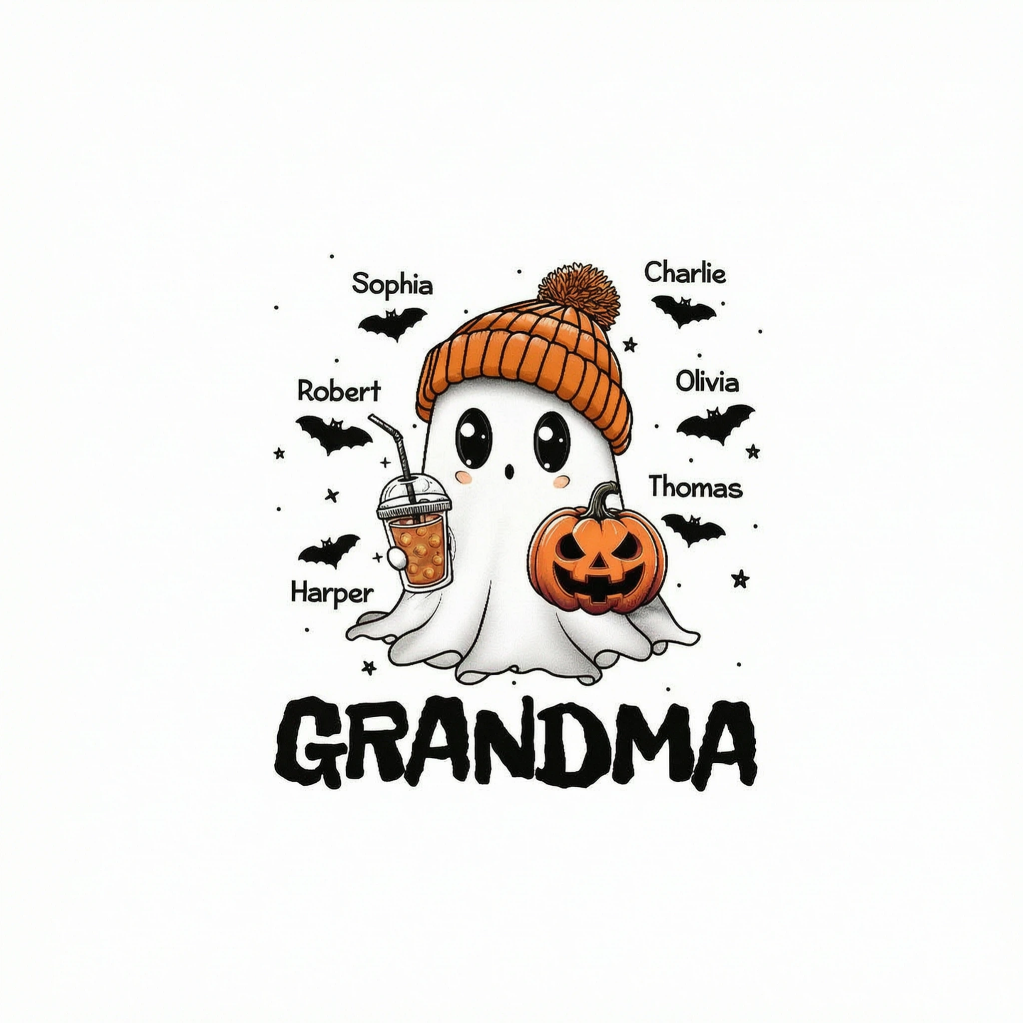 Fall Season Halloween Boo Personalized Shirt, The Best Gift For Halloween, Fall Season
