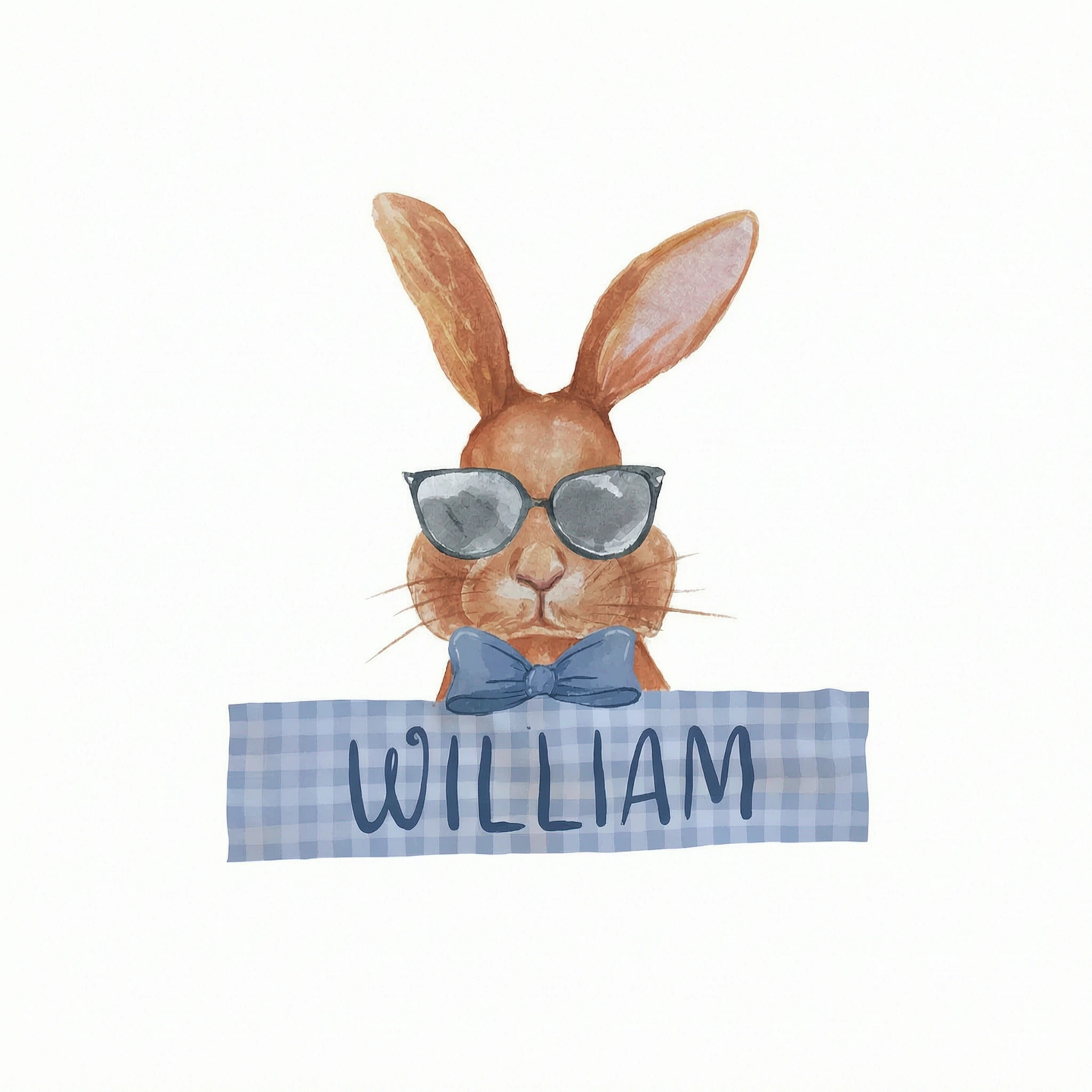 Cute Easter Bunny Custom Name Gift For Baby Personalized Baby Shirt Baby Onesie