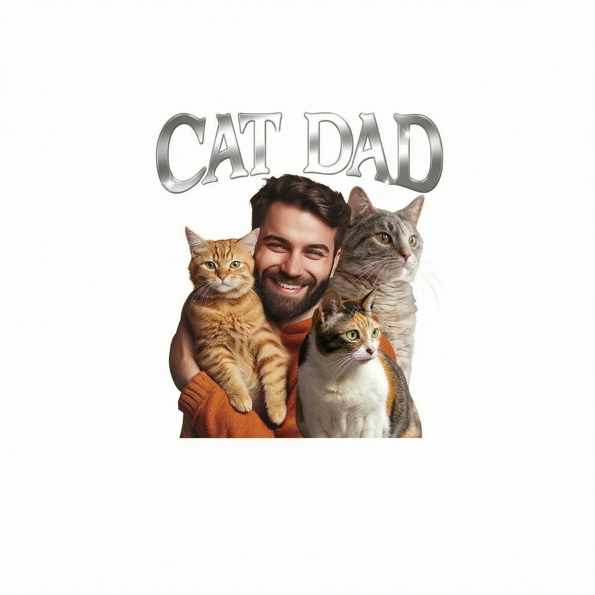 Bootleg Dog Dad Cat Dad Pet Dad Personalized Shirt