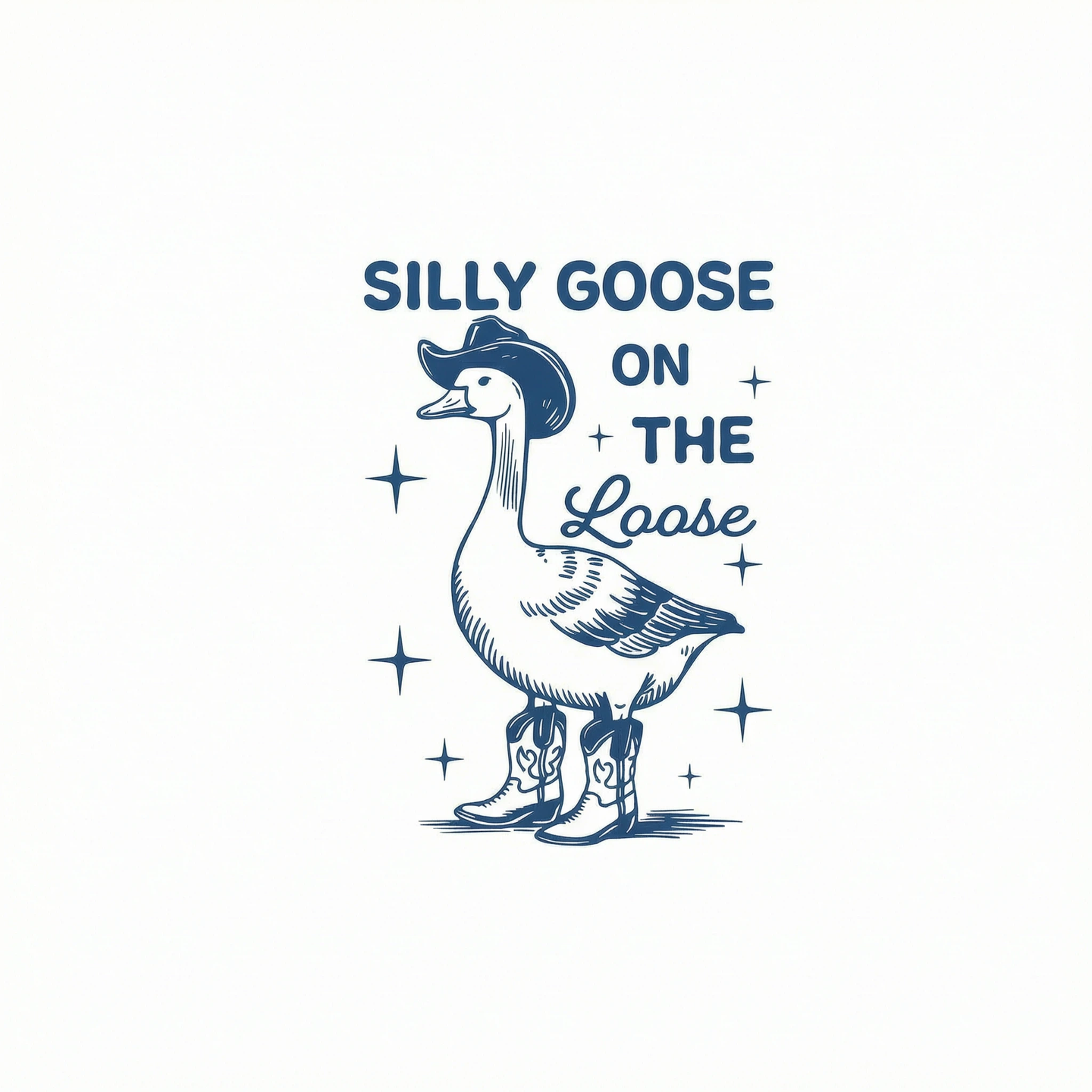 Silly Goose On The Loose Funny Shirt For Kid