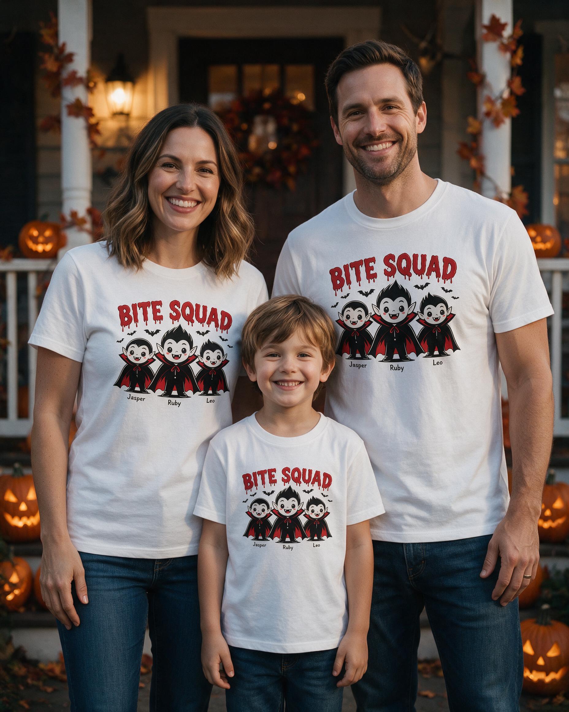 Halloween: Little Vampire Bite Squad — White