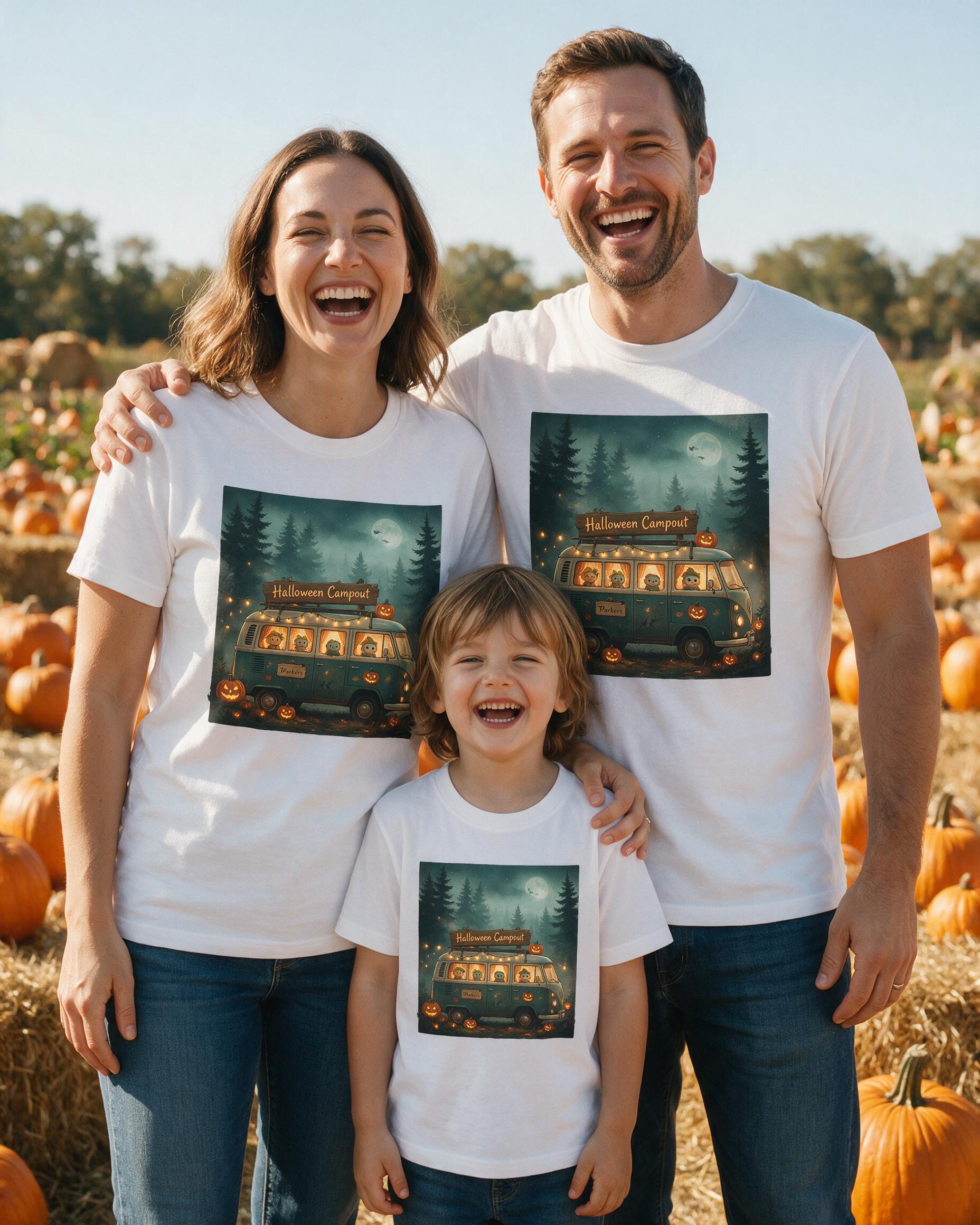 Halloween: Haunted Camper Crew — White