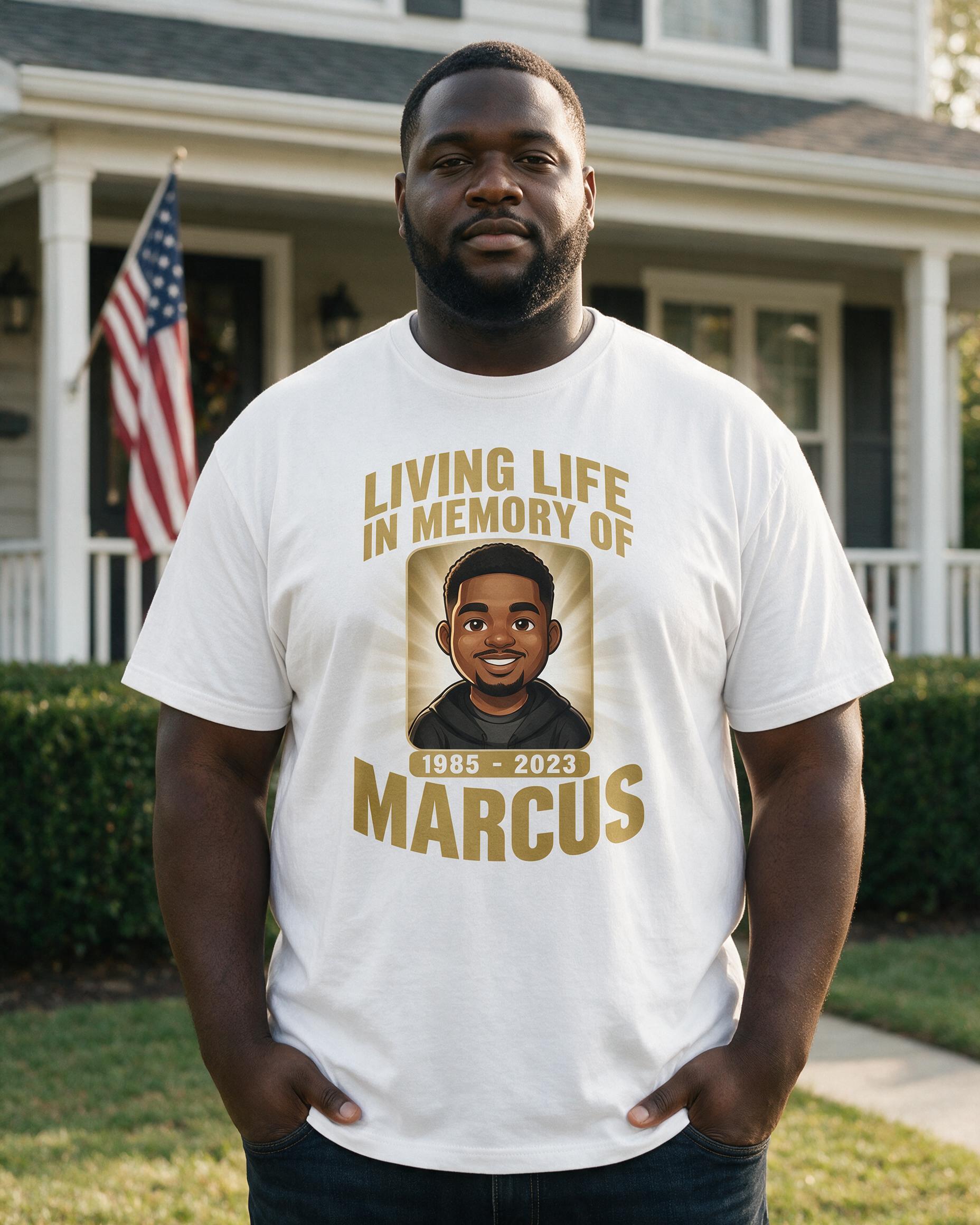 Memorial: Living in Memory Street Tribute — White