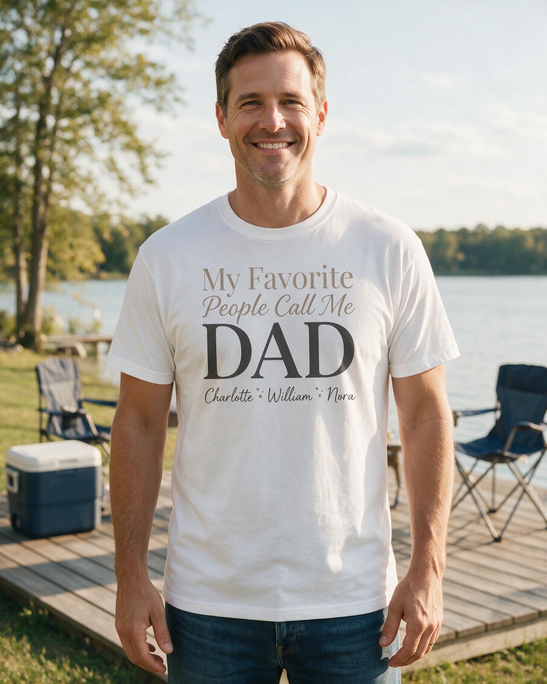 Dad: My Favorite People Call Me Dad — White
