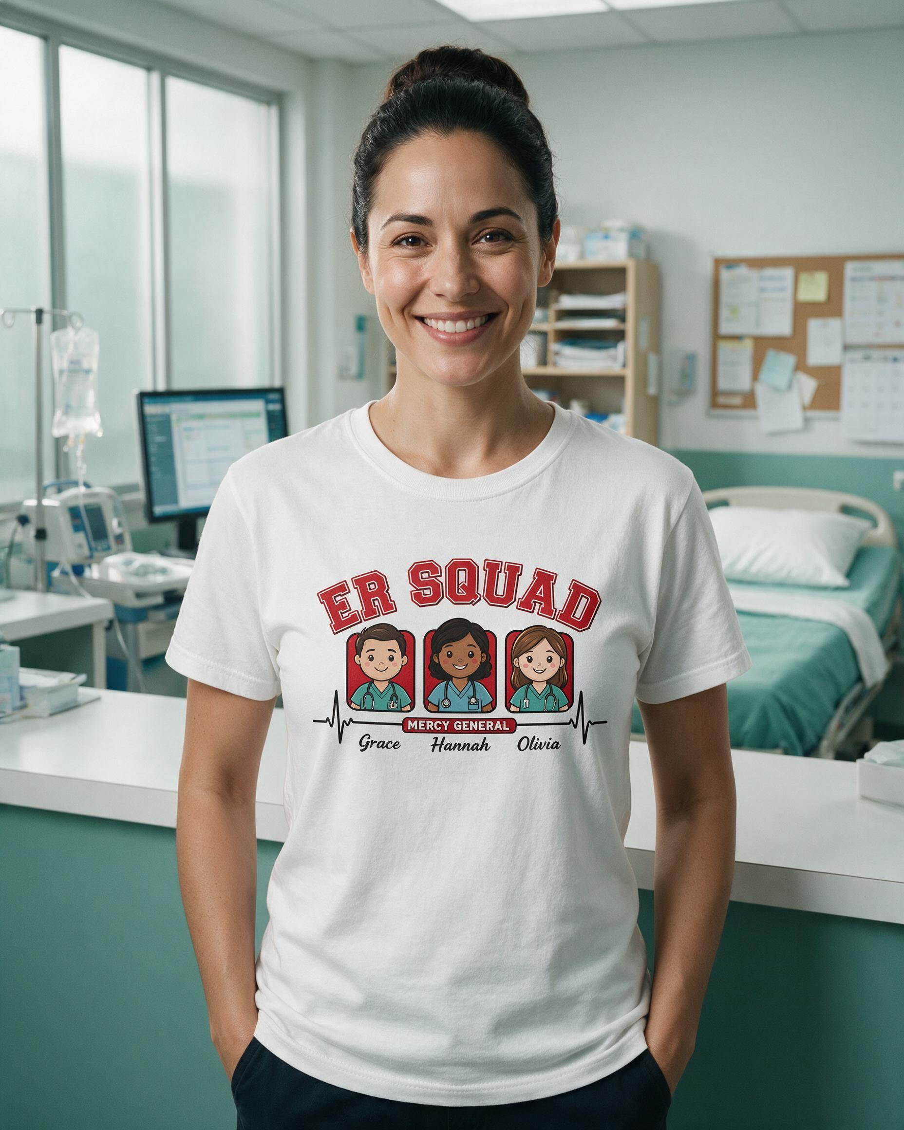 Nurse: ER Squad Group — White