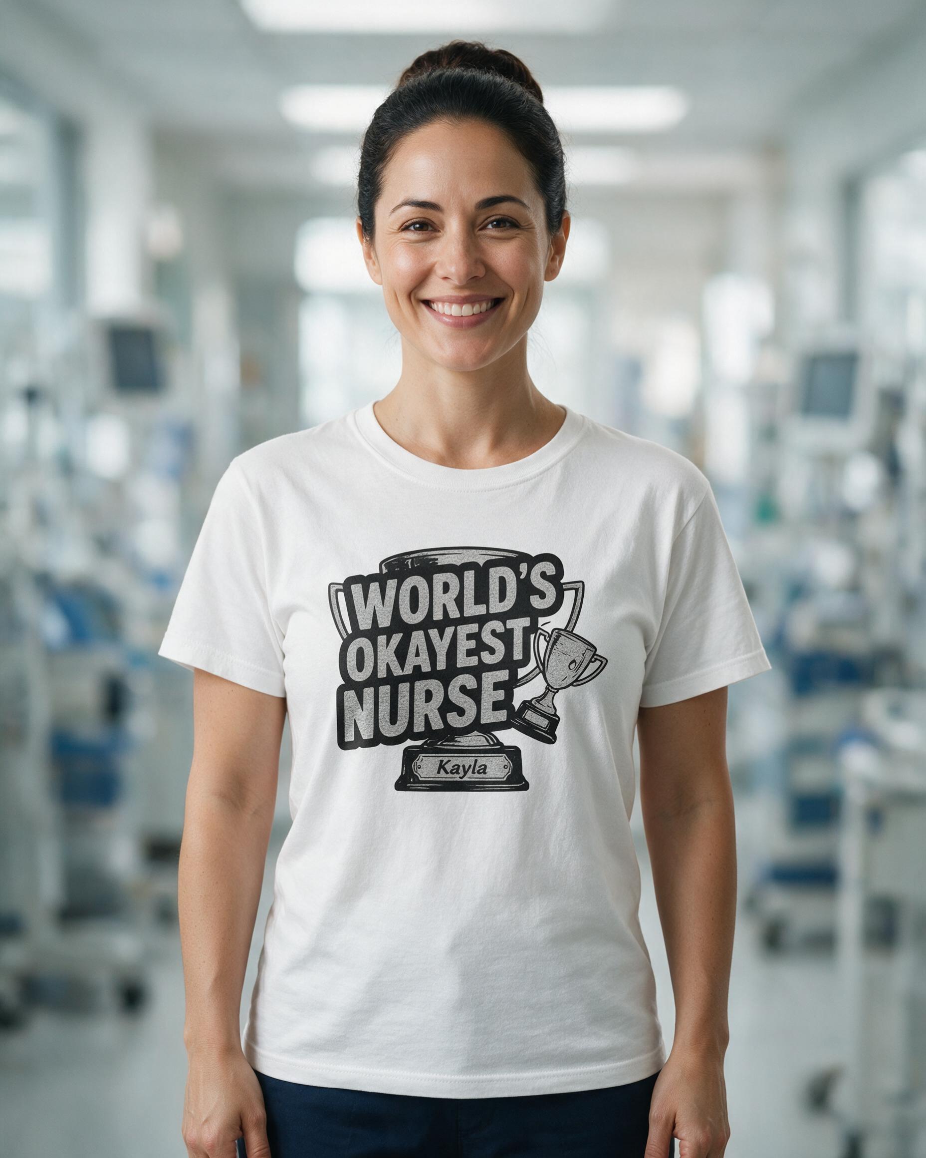 Nurse: World's Okayest Nurse — White