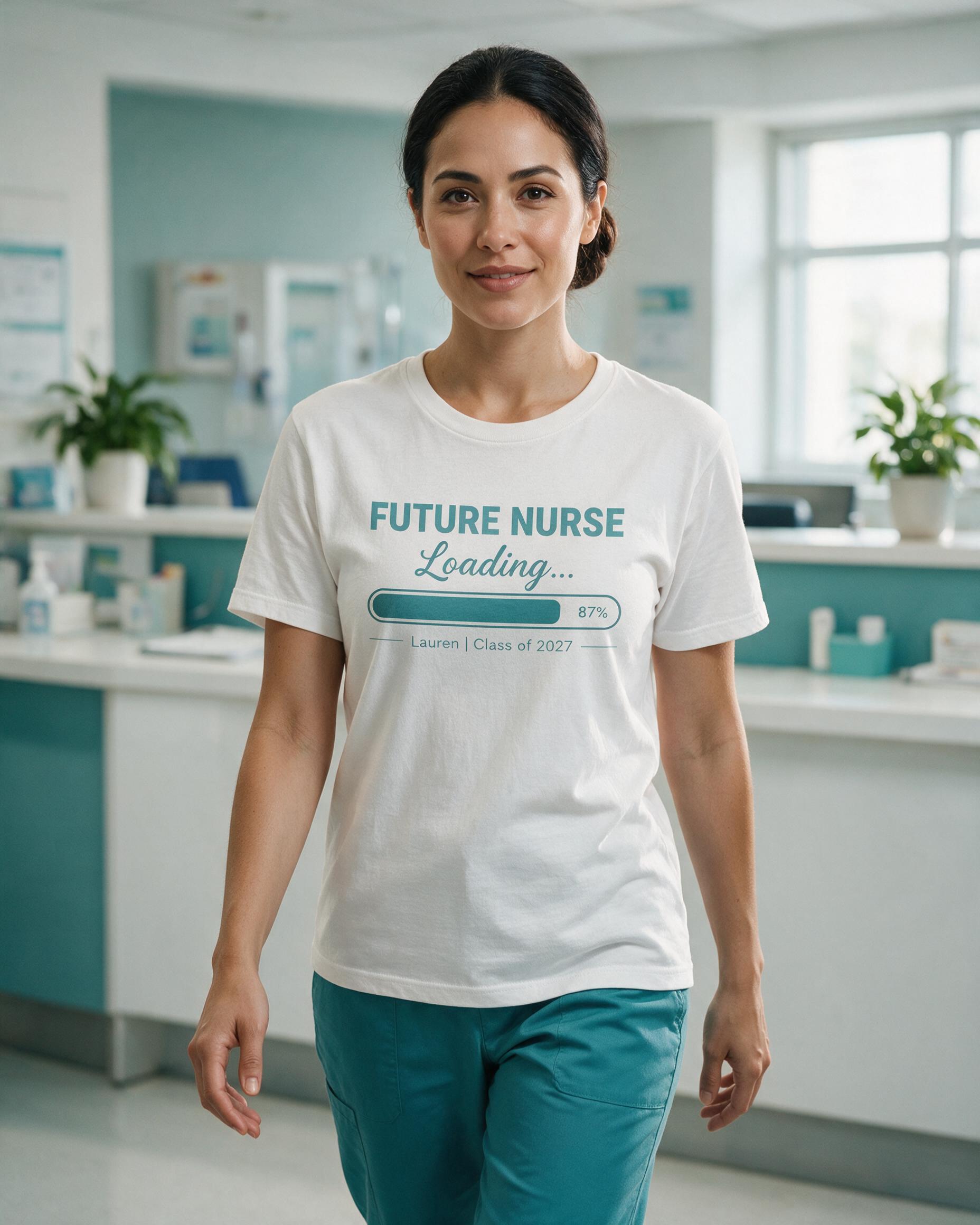 Nurse: Future Nurse Student — White