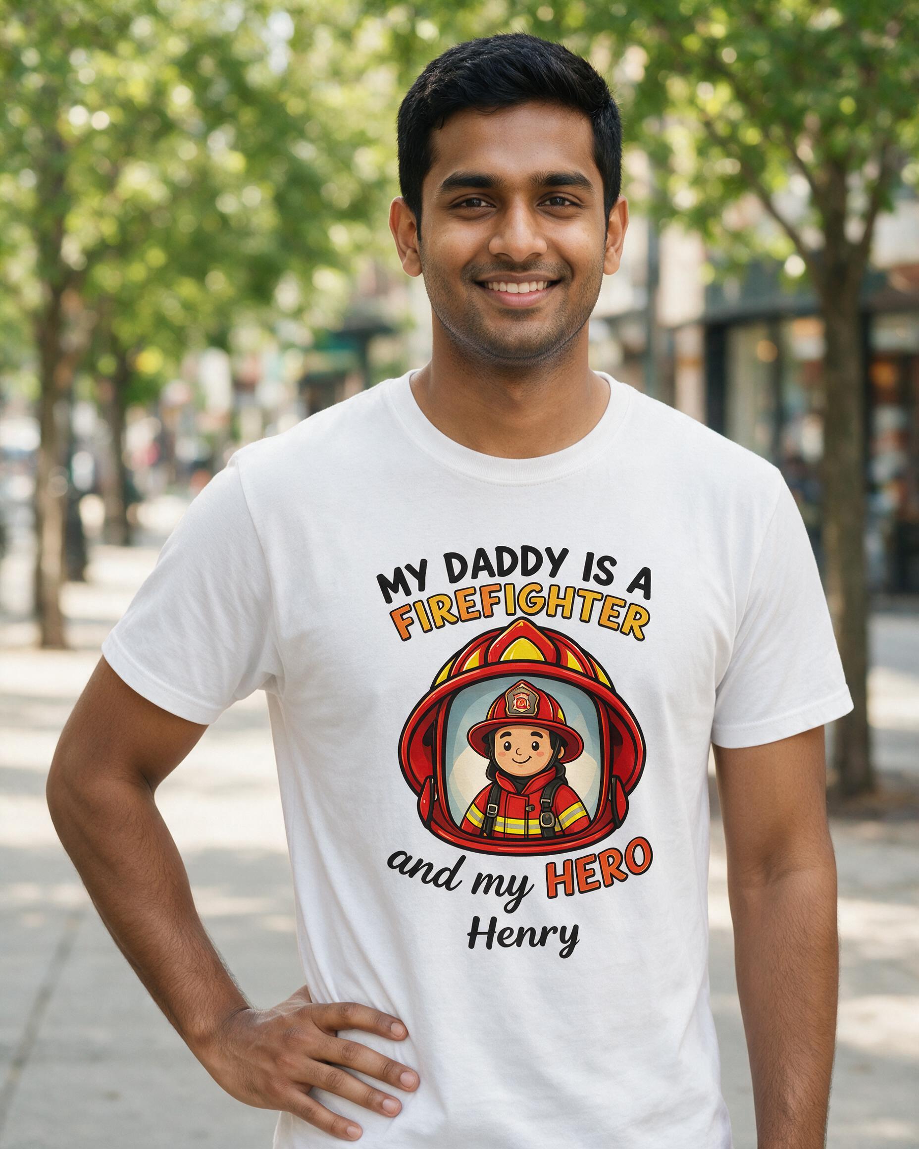 First Responders: My Daddy Is a Firefighter — White