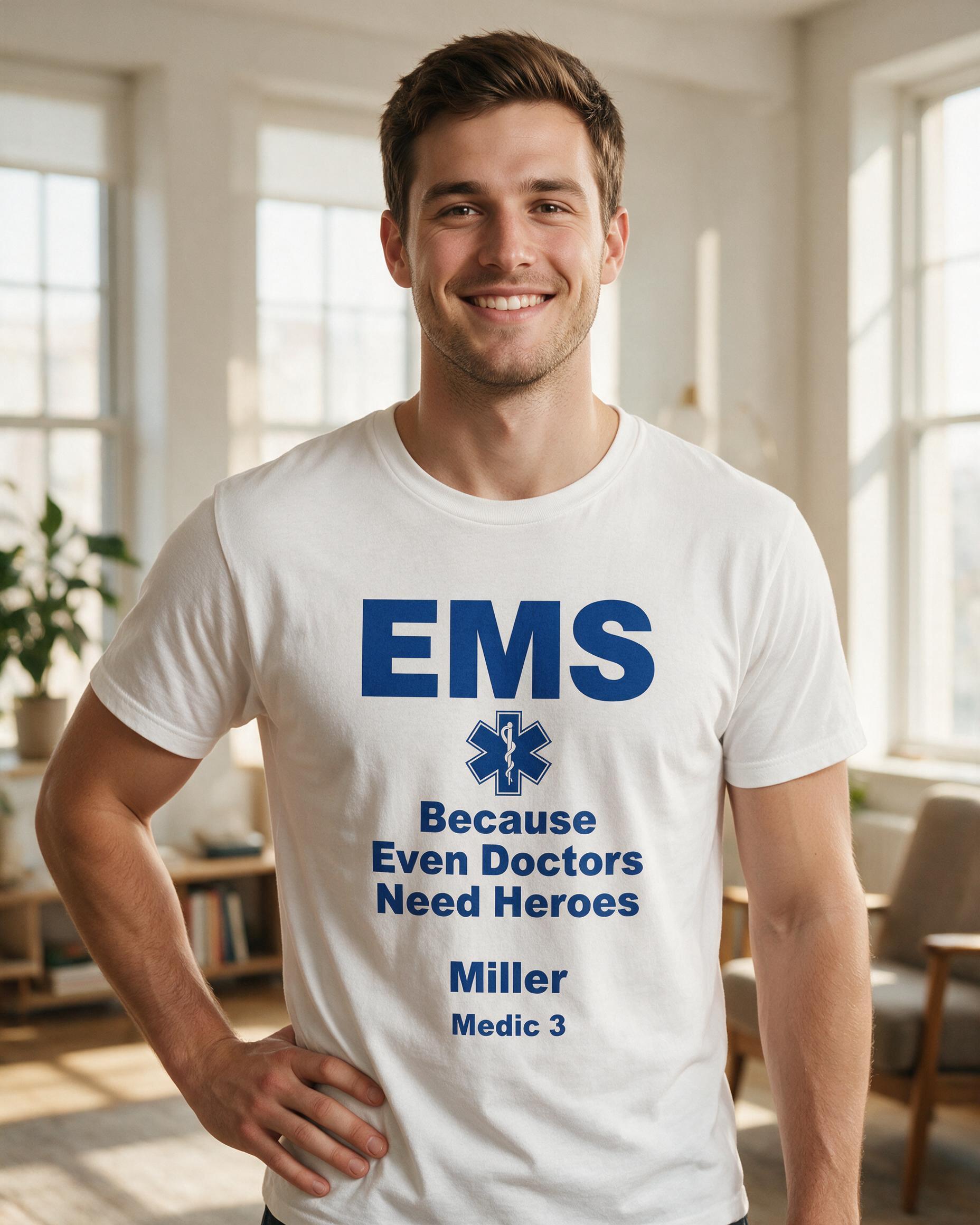 First Responders: EMS Saving Lives Name — White