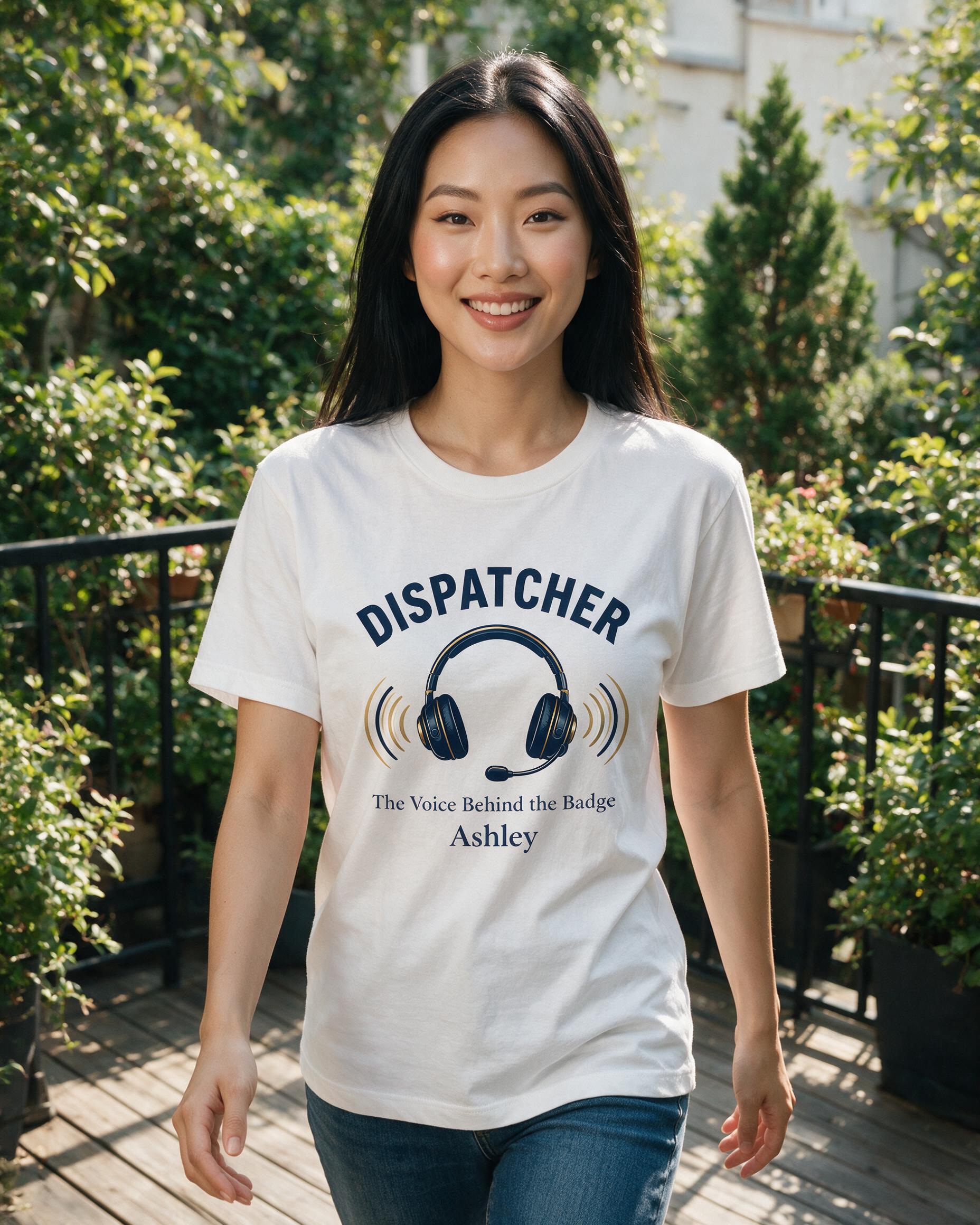 First Responders: Dispatch Voice Behind the Badge — White