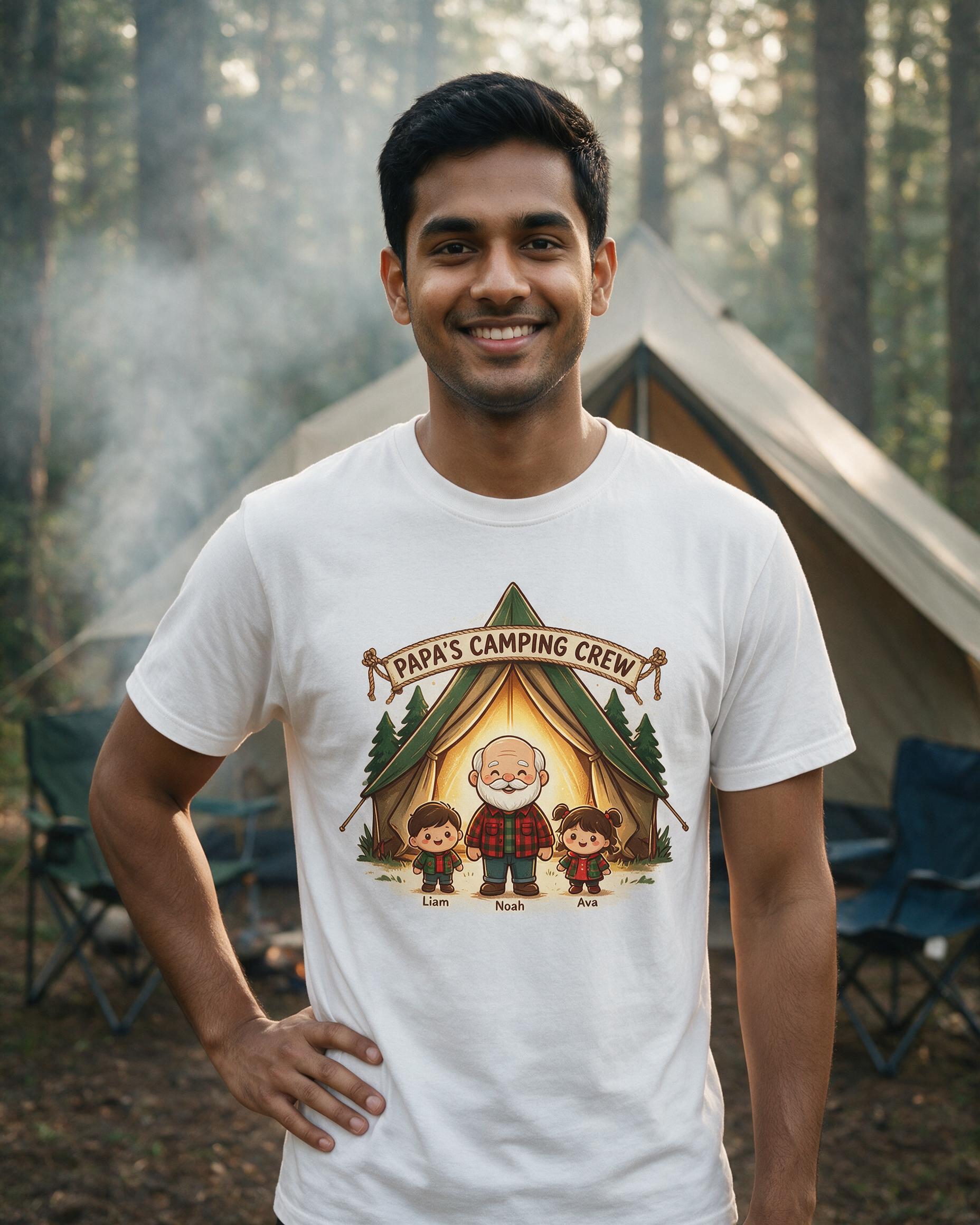 Camping: Papa's Camping Crew — White