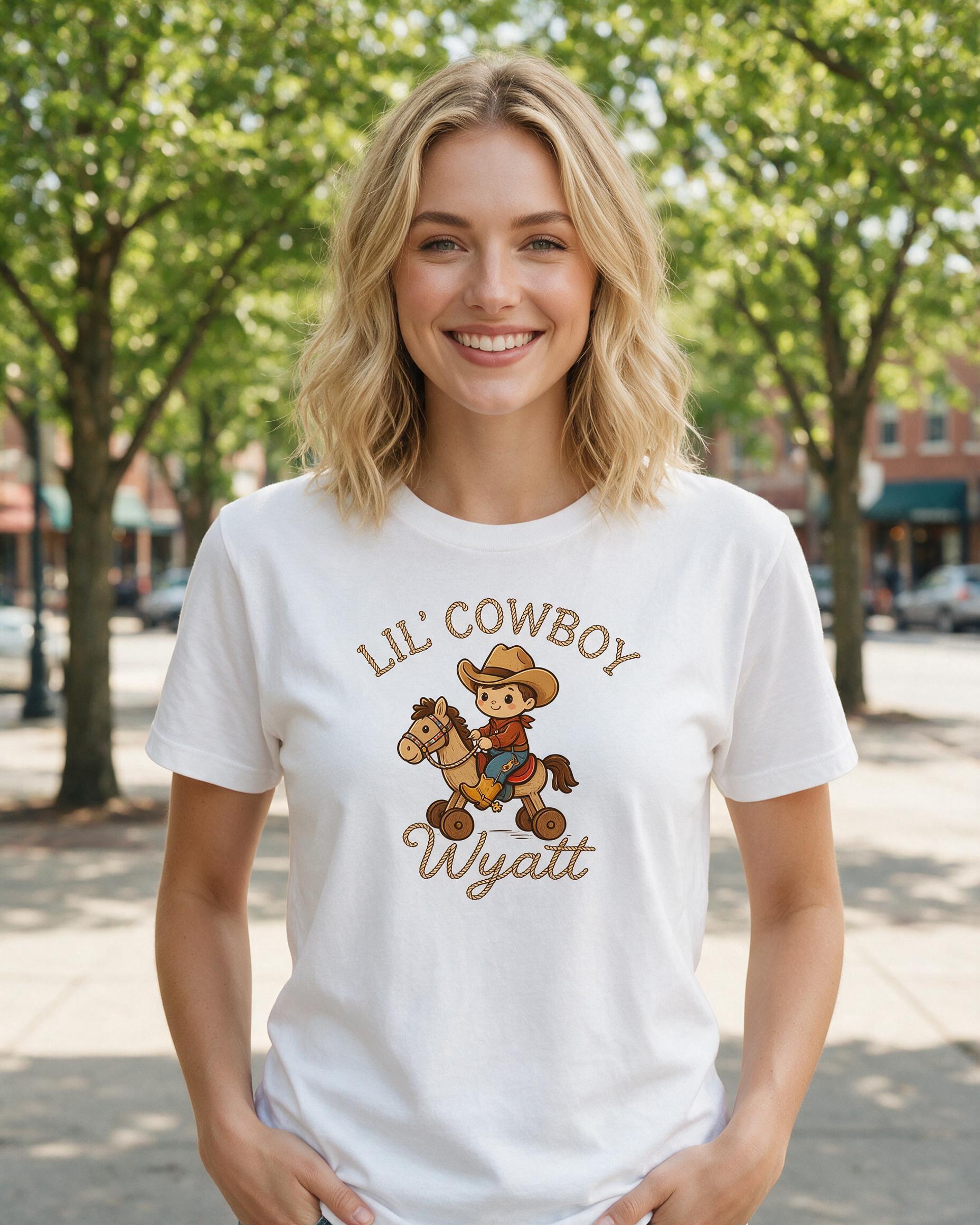 Western: Lil Cowboy Kid — White