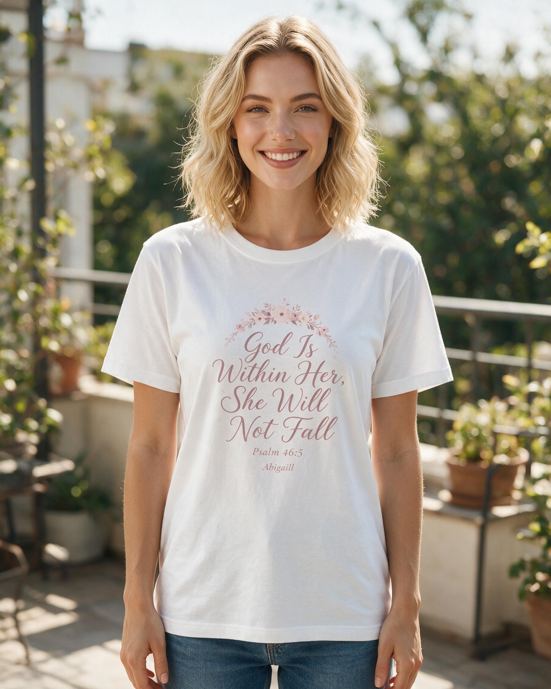 Faith: God Is Within Her — White