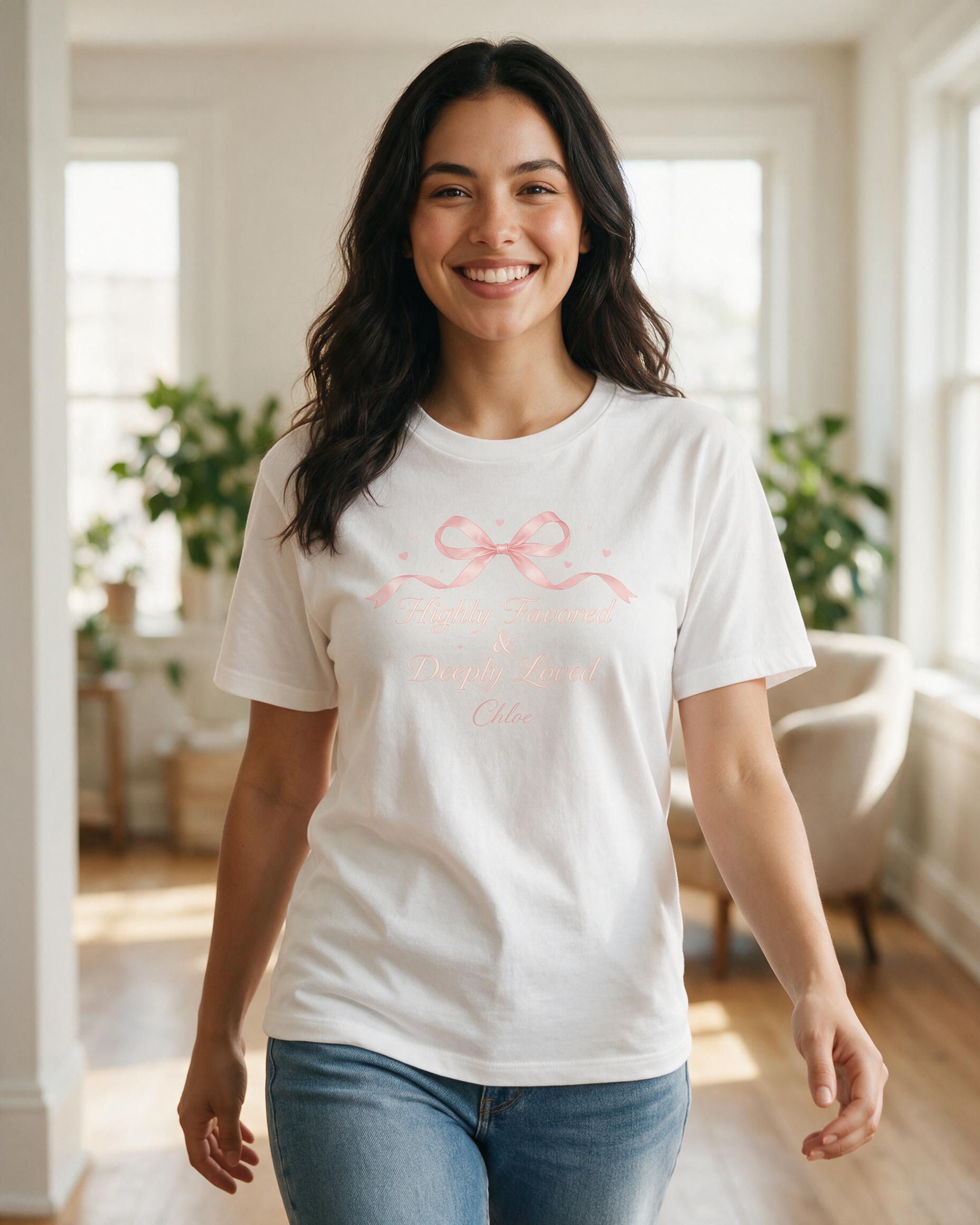 Faith: Highly Favored Coquette — White