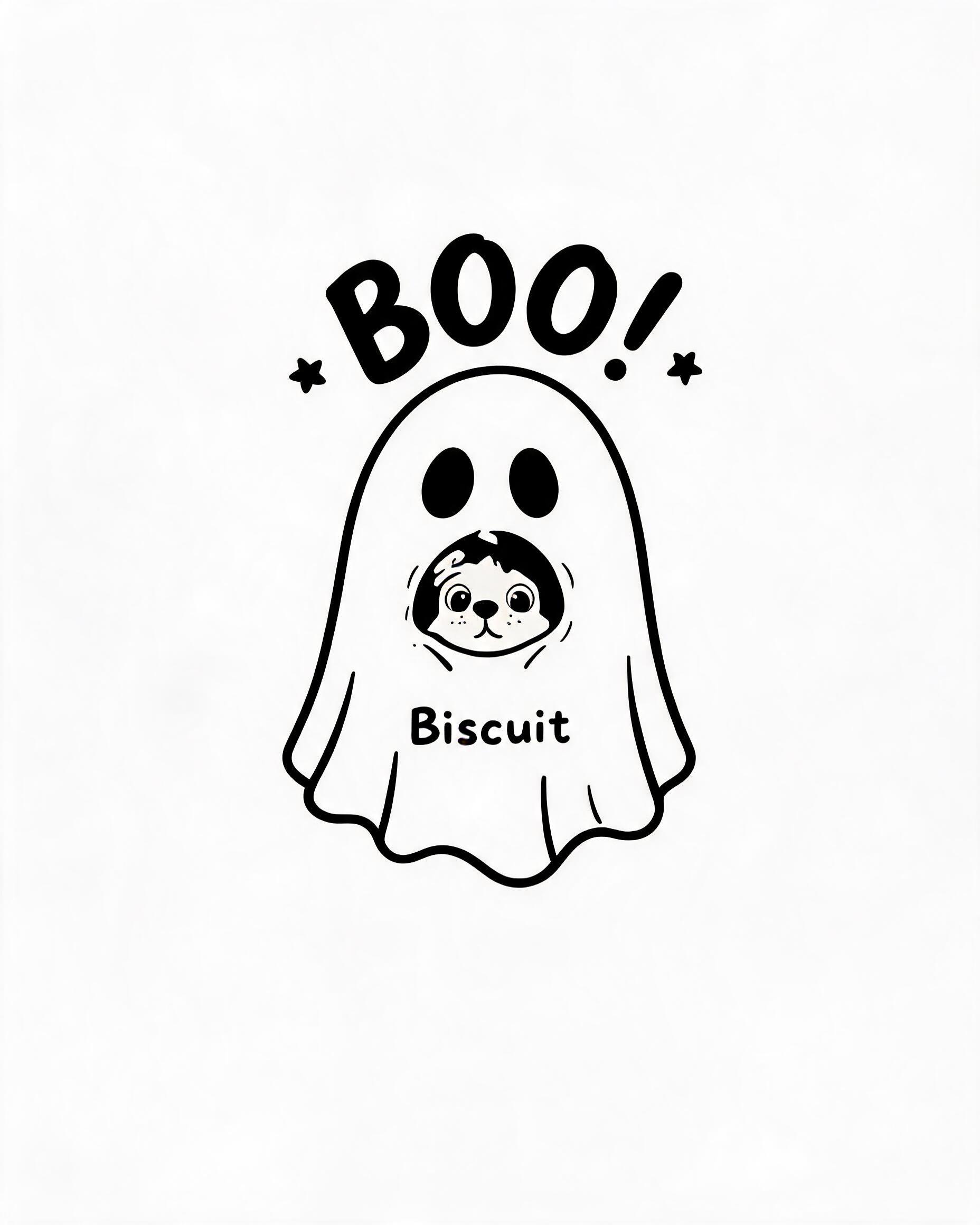 Halloween: Ghost Sheet Pet Boo