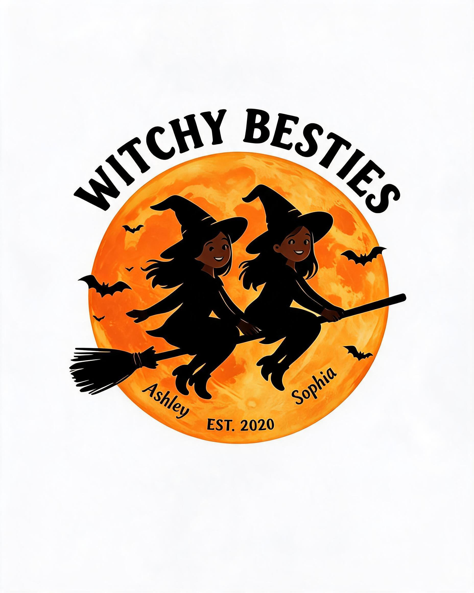 Halloween: Witchy Besties Broom Ride