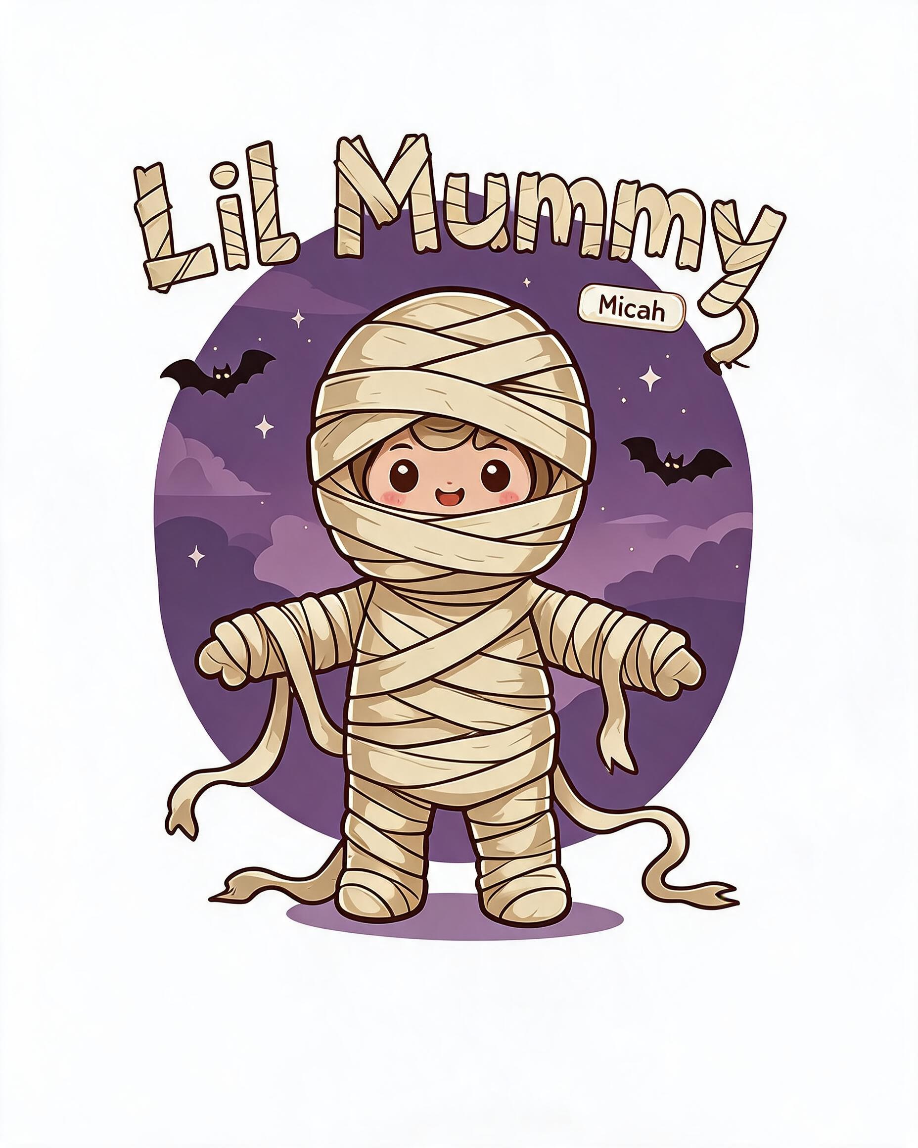 Halloween: Mummy Wrapped Kiddo