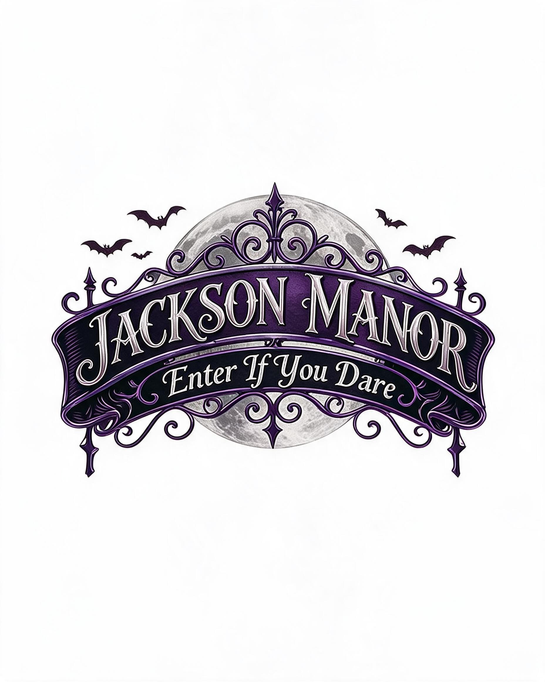 Halloween: Family Manor Haunted Sign