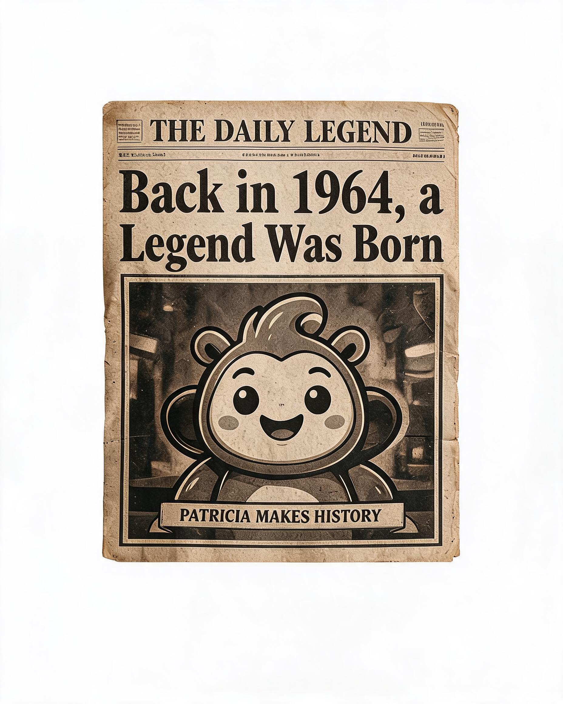 Milestone Birthday: Back in {{year}} Newspaper