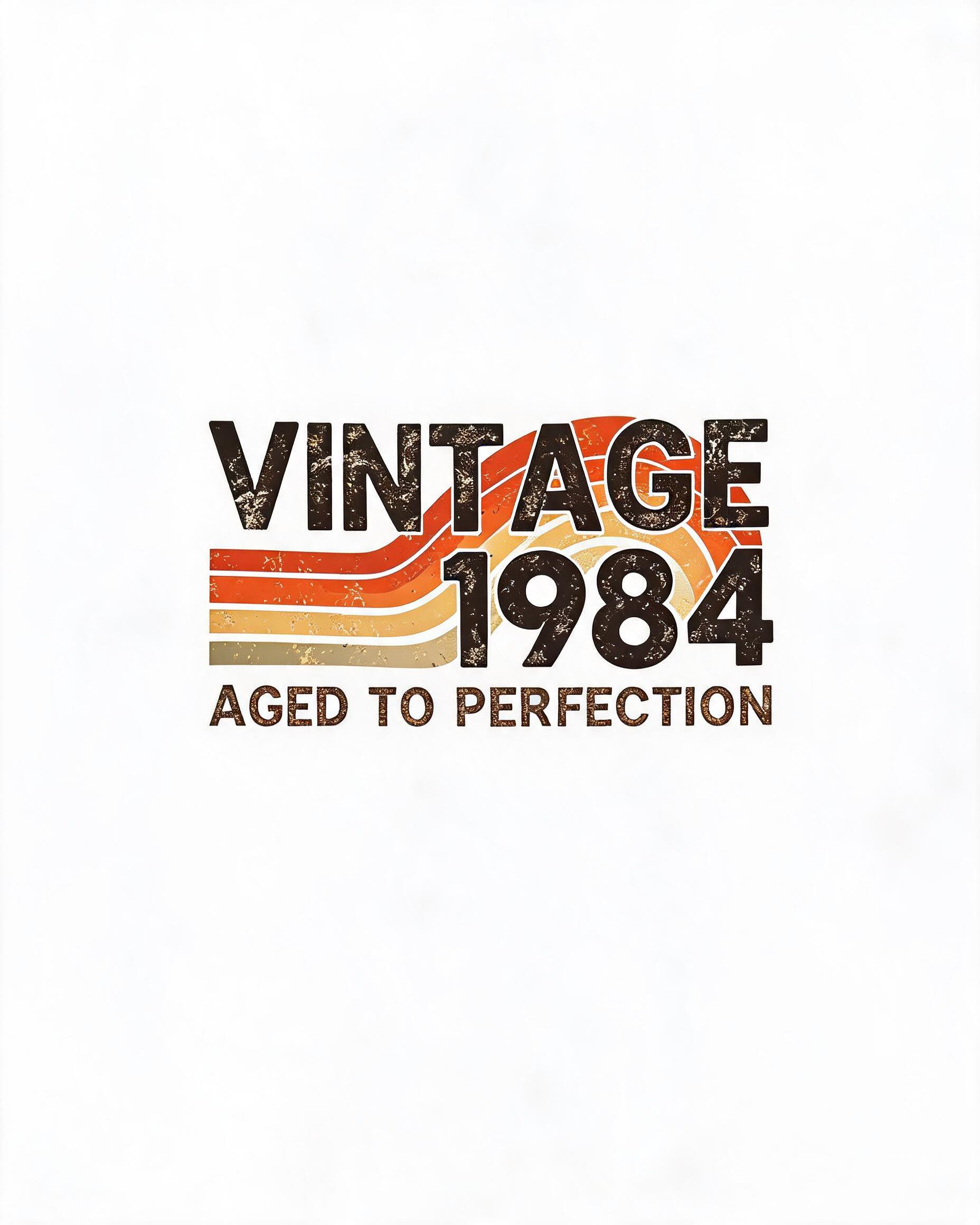 Milestone Birthday: Vintage Year Distressed