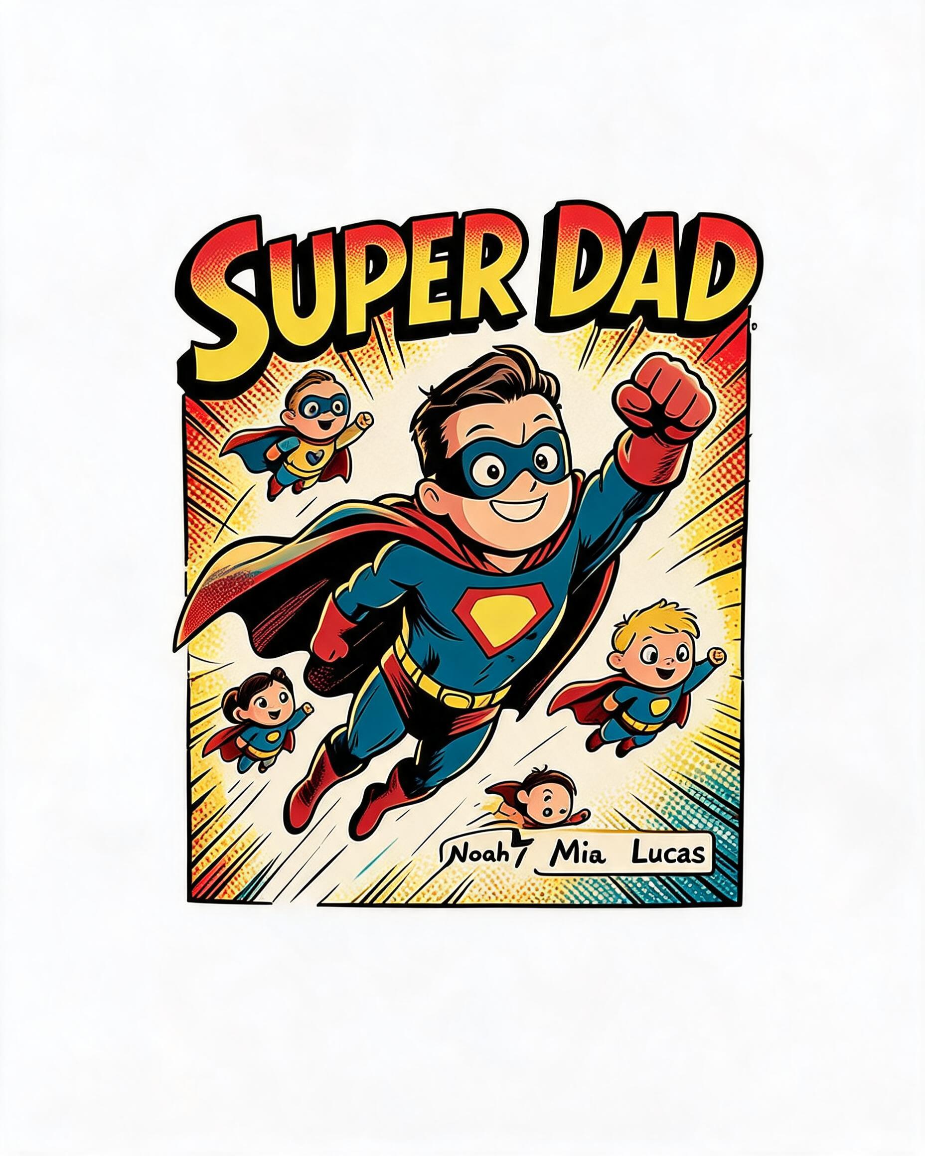 Dad: Super Dad Cape