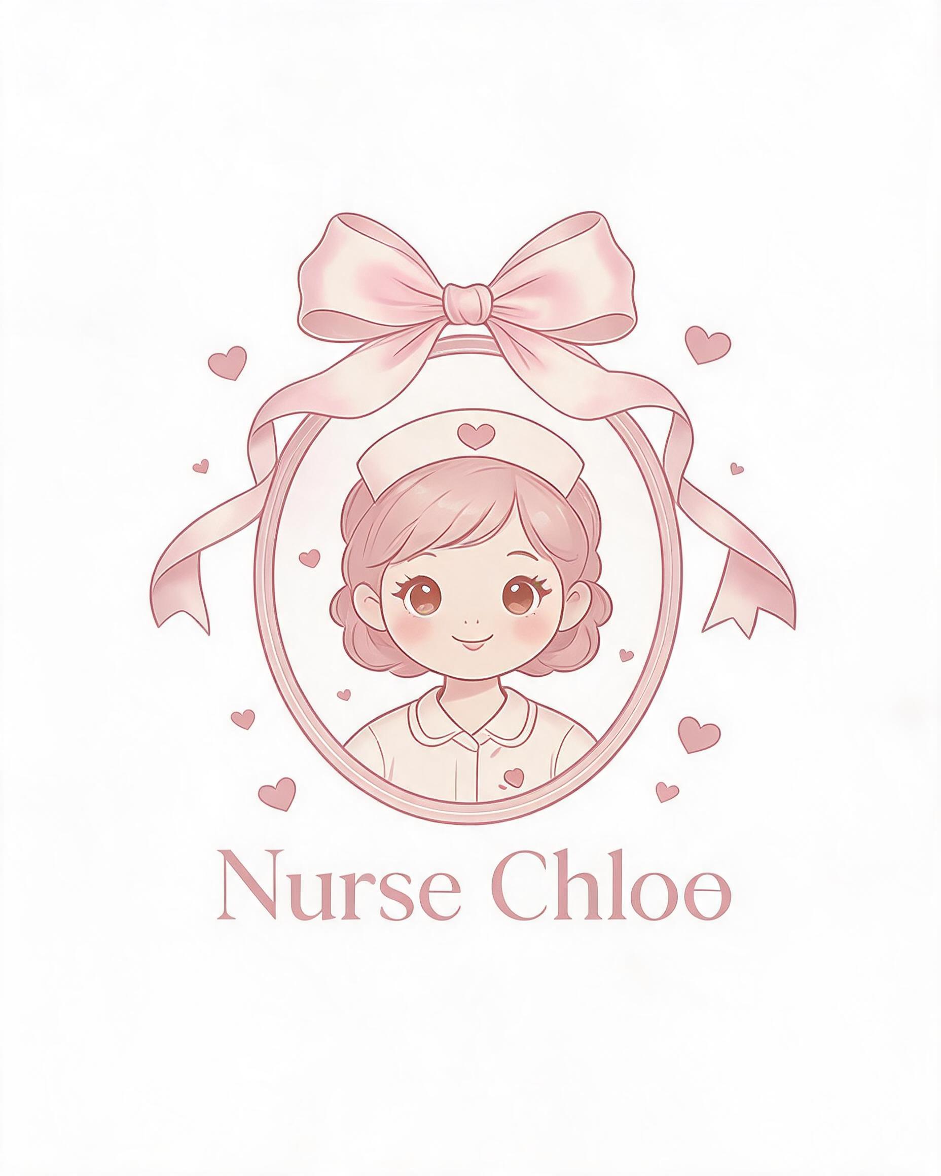 Nurse: Coquette Bow Nurse