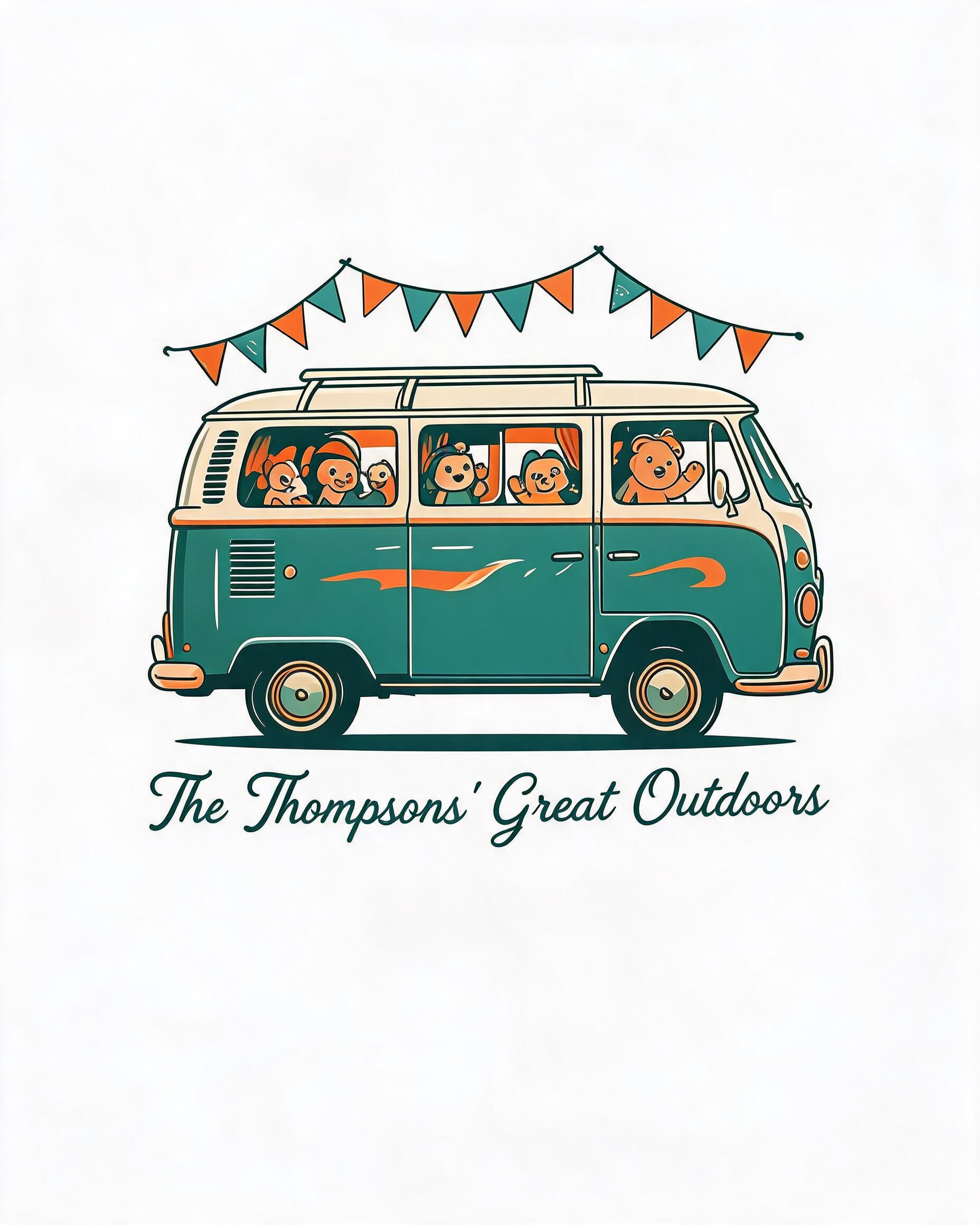Camping: Camper Van Window Crew