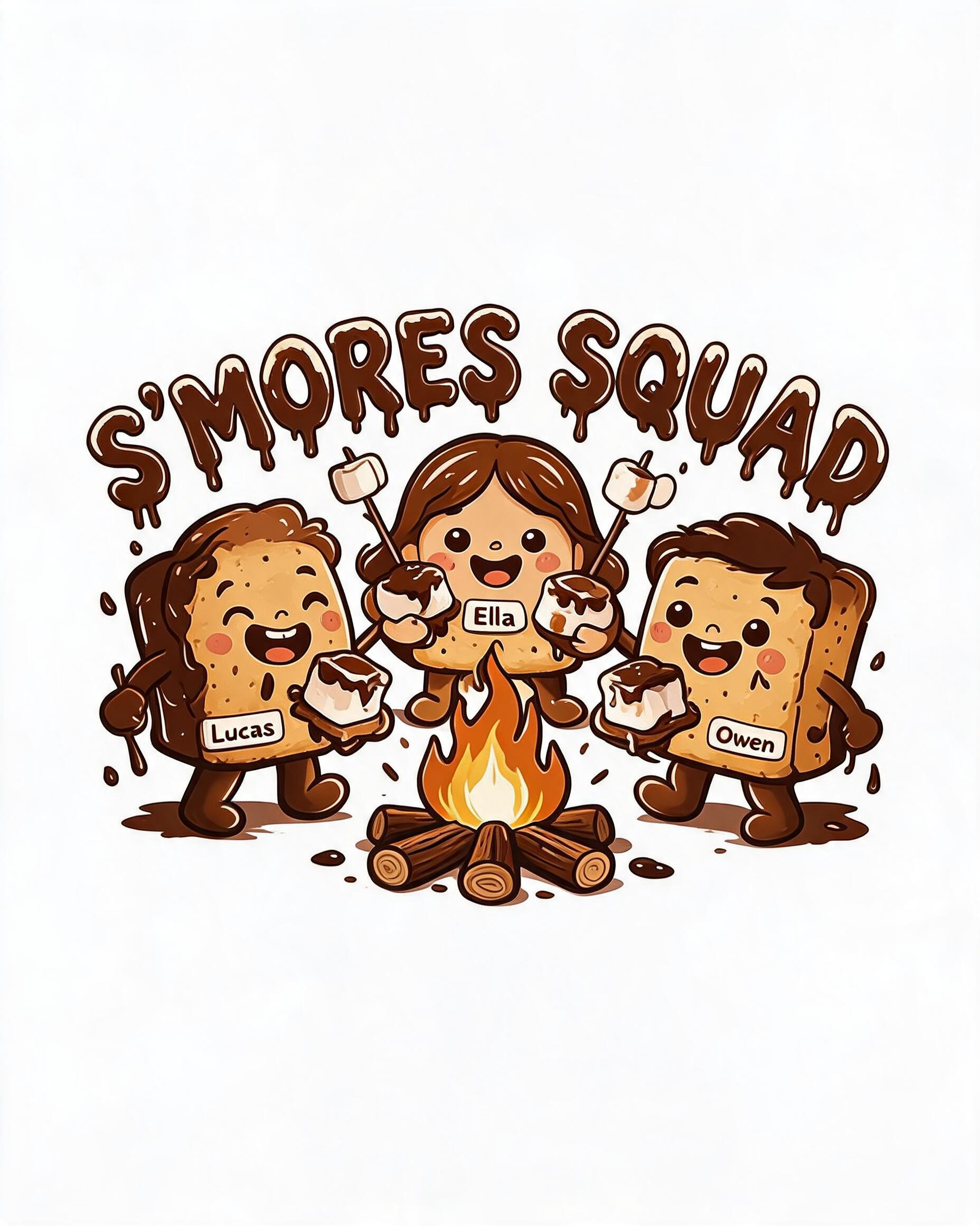 Camping: S'mores Squad Kids