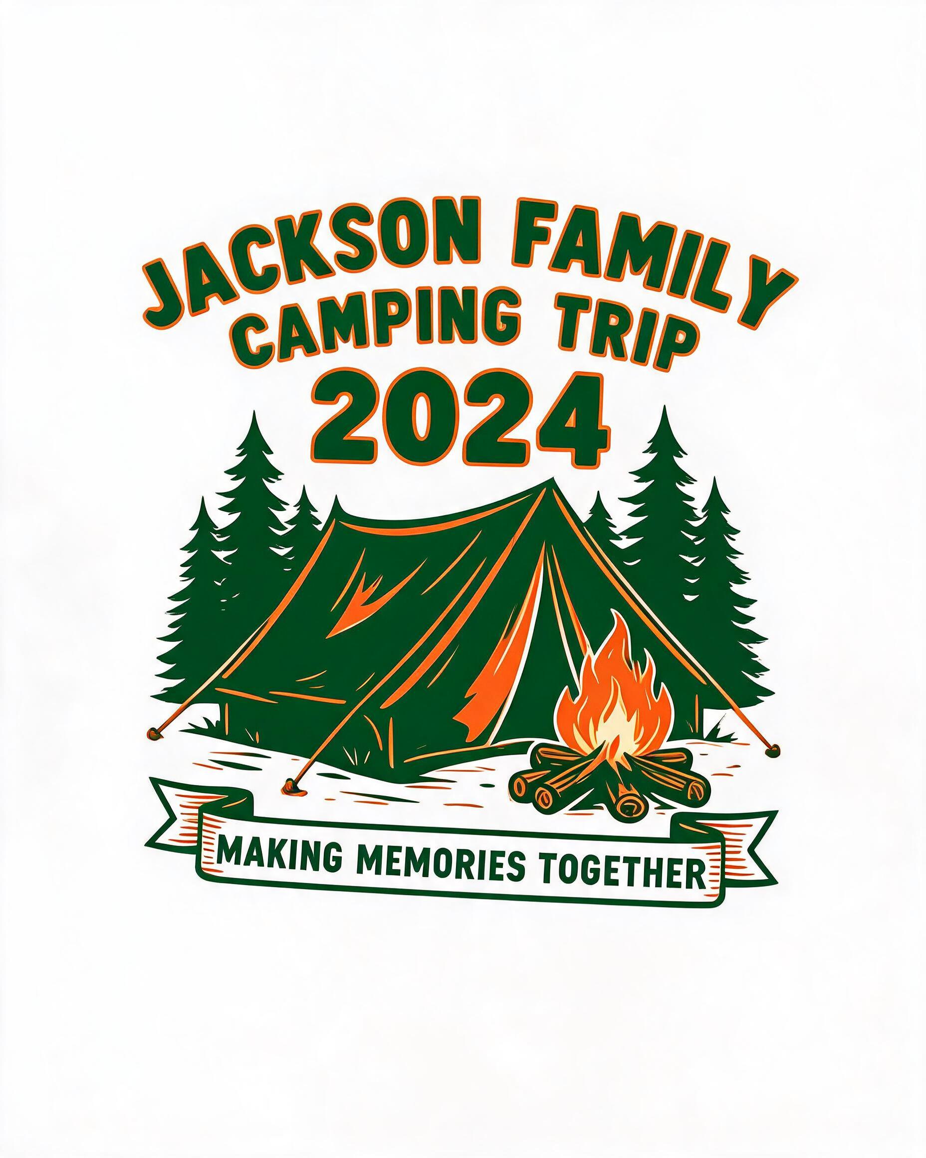 Camping: Family Trip Year Matching